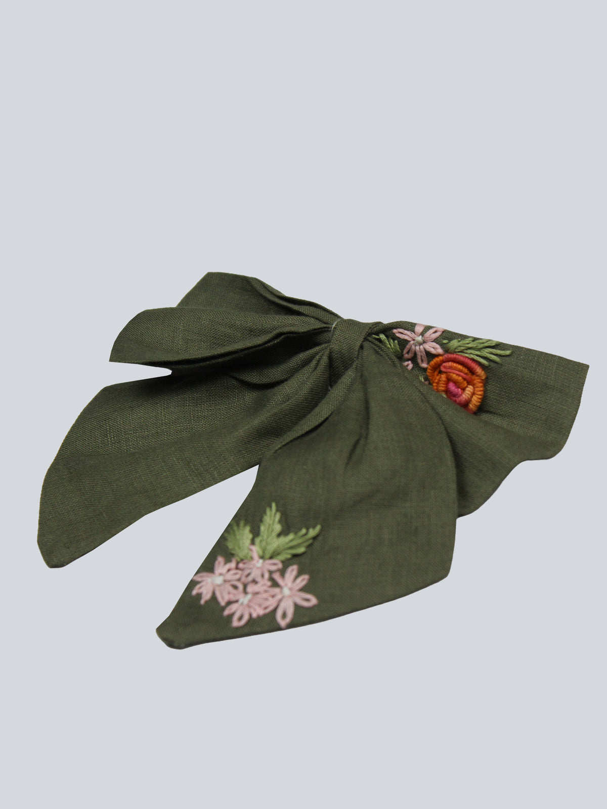 Green Floral Bow Tie Addicted Bespoken