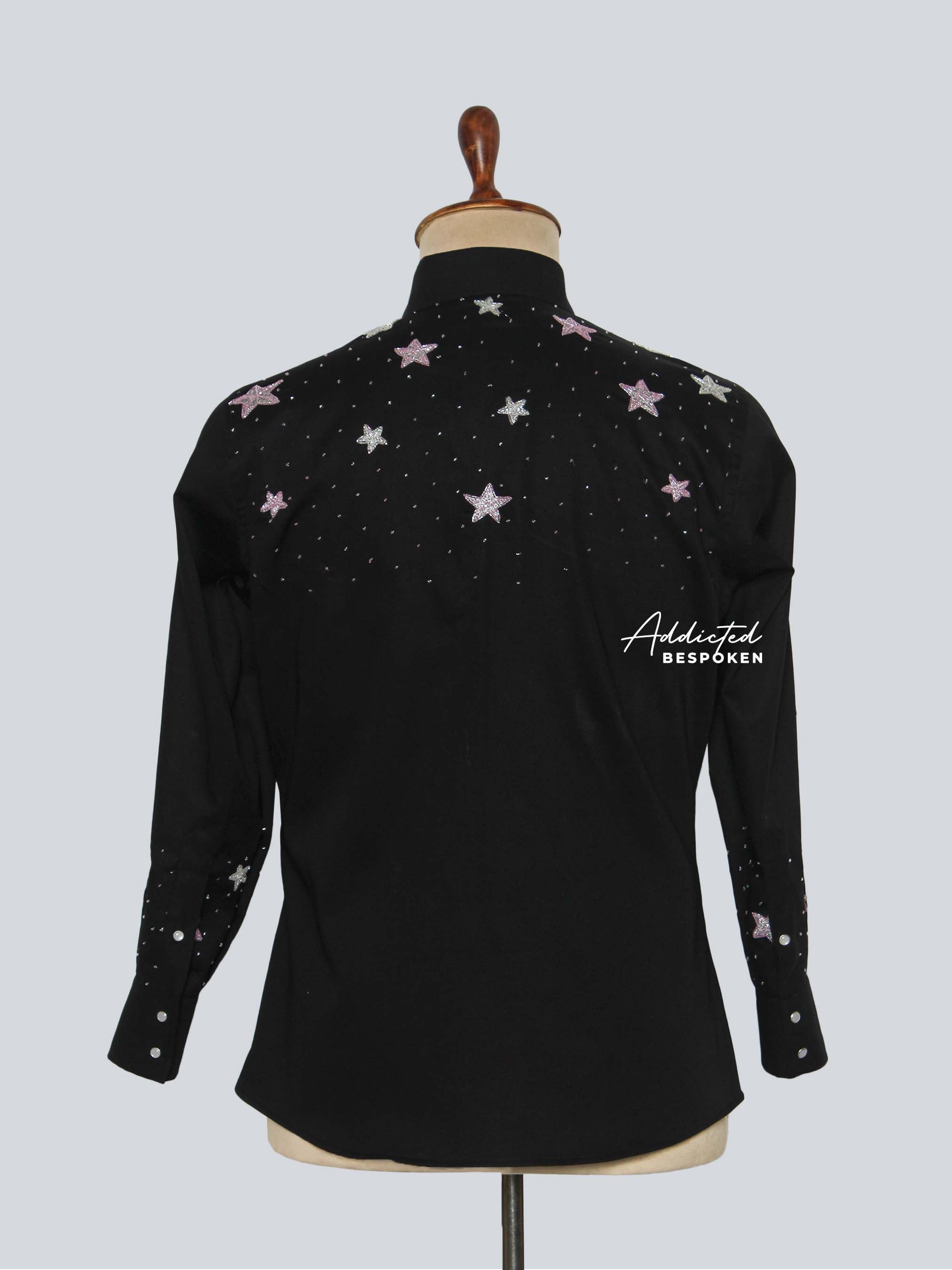 Starlit Embroidered Shirt Addicted Bespoken