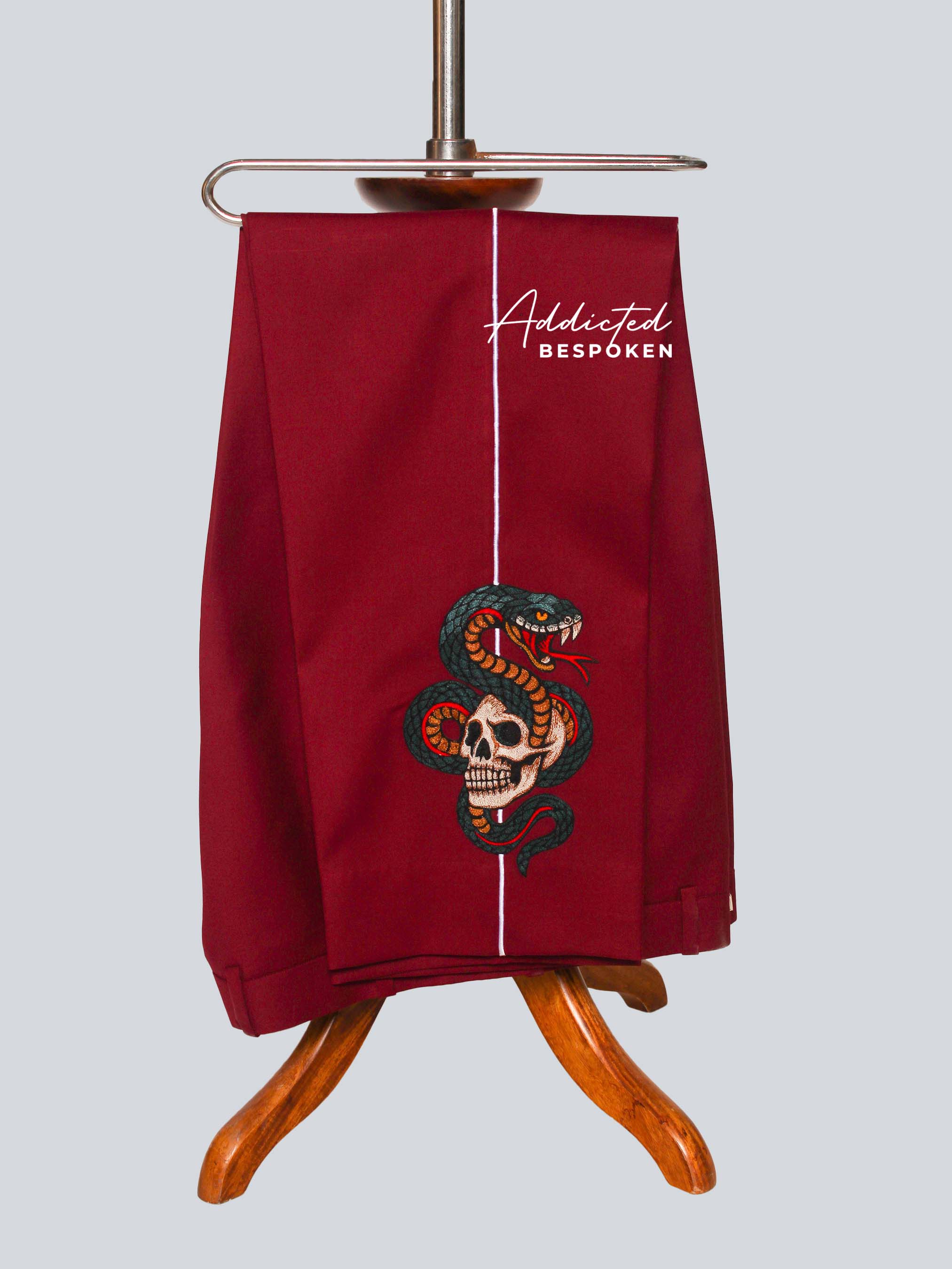 Floral Embroidered Western Suit Addicted Bespoken