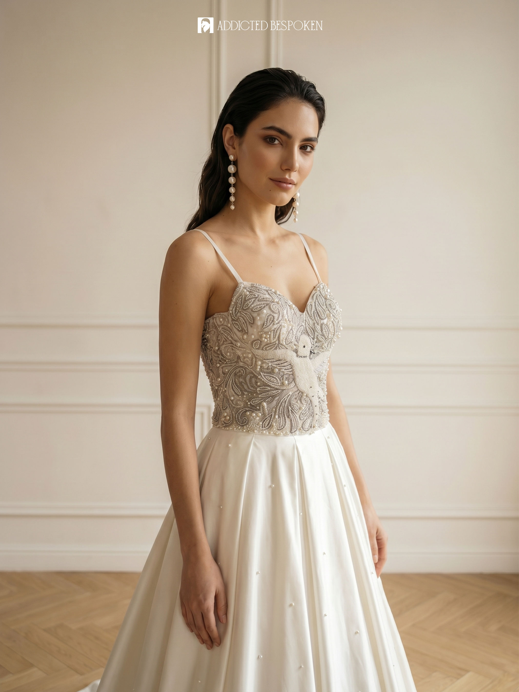 Pearl Dove Bridal Gown Addicted Bespoken