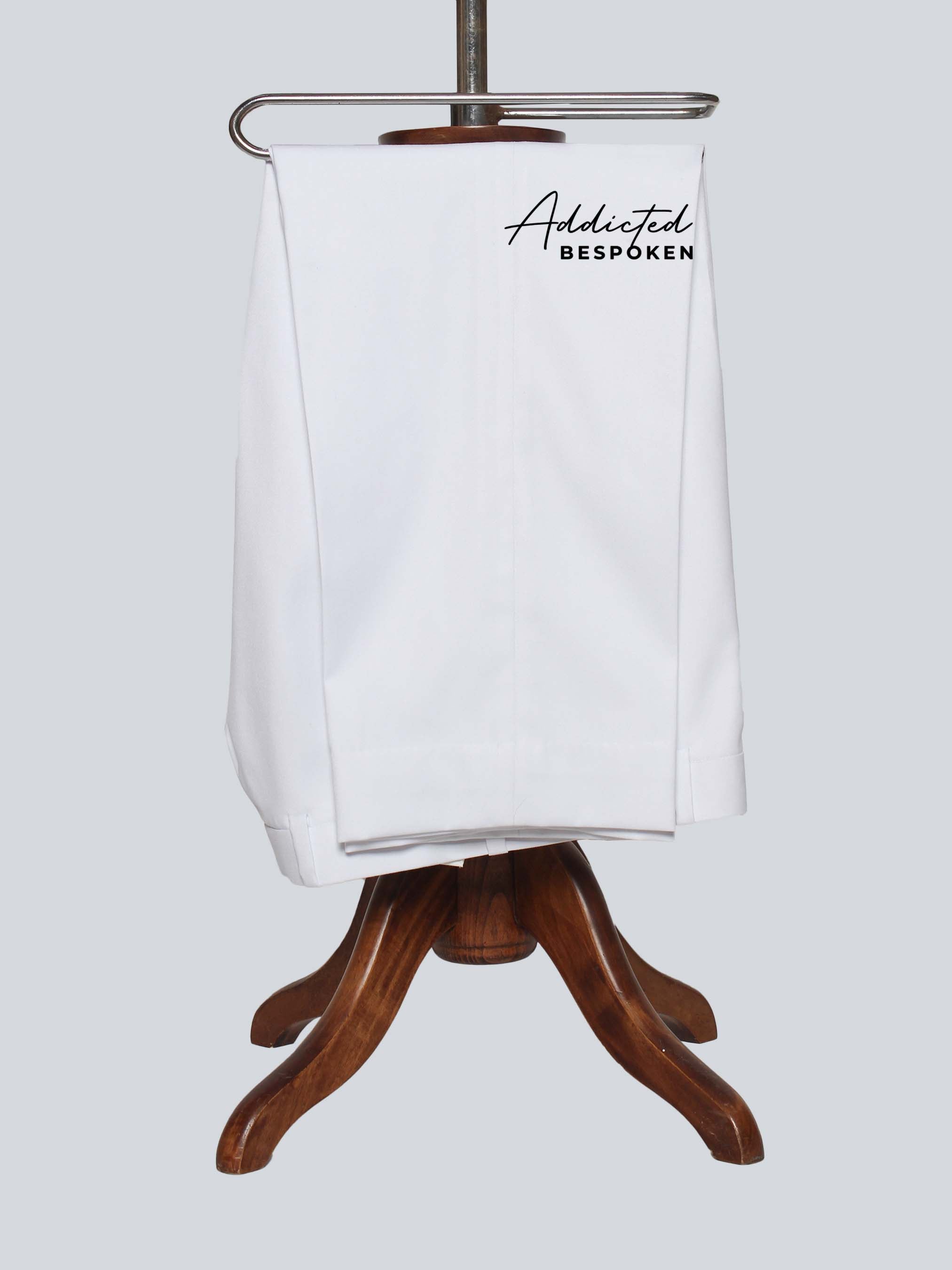 White Luxury Tailored Suit Addicted Bespoken