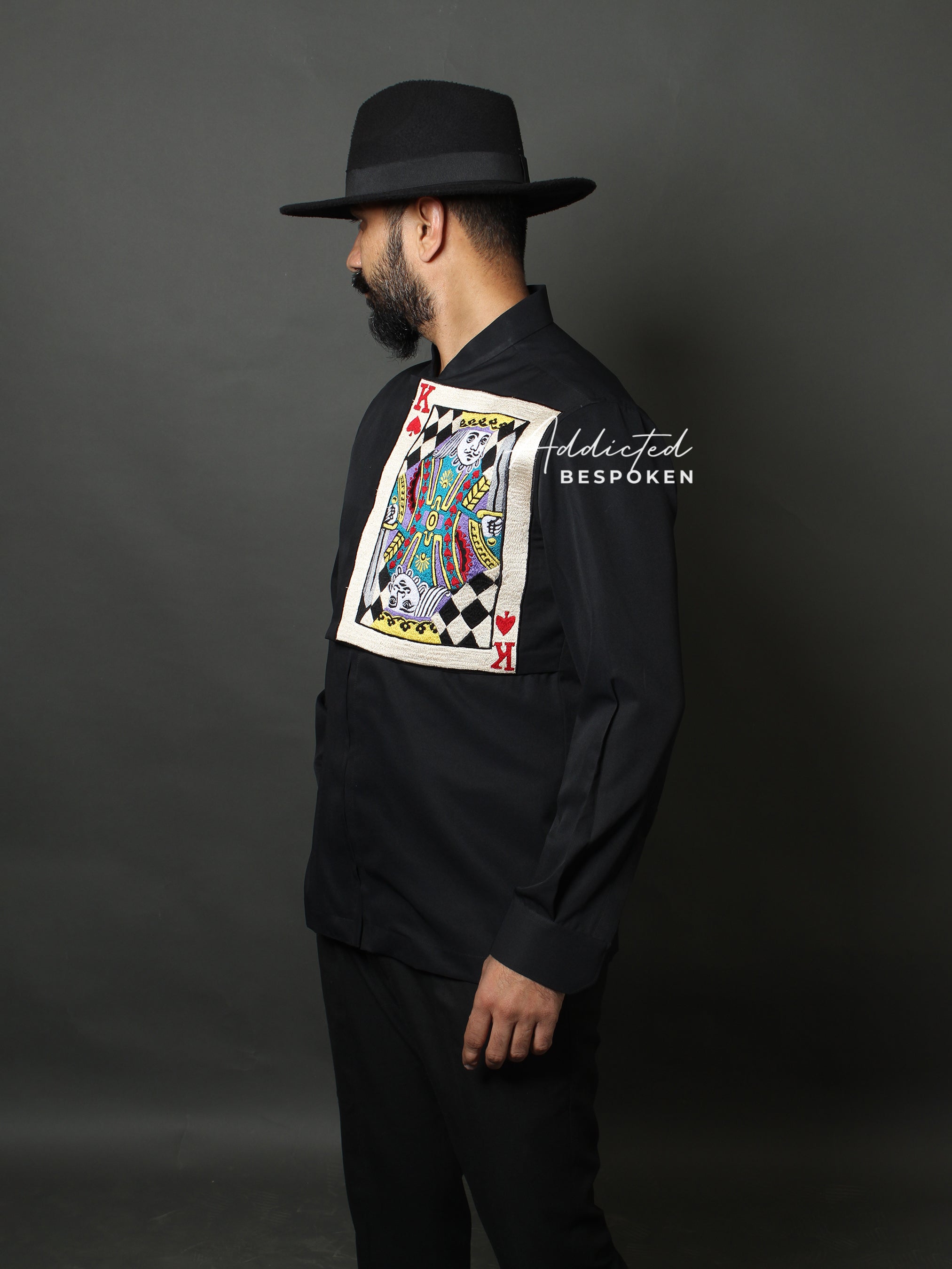 Regal King Card Cowboy Shirt Addicted Bespoken