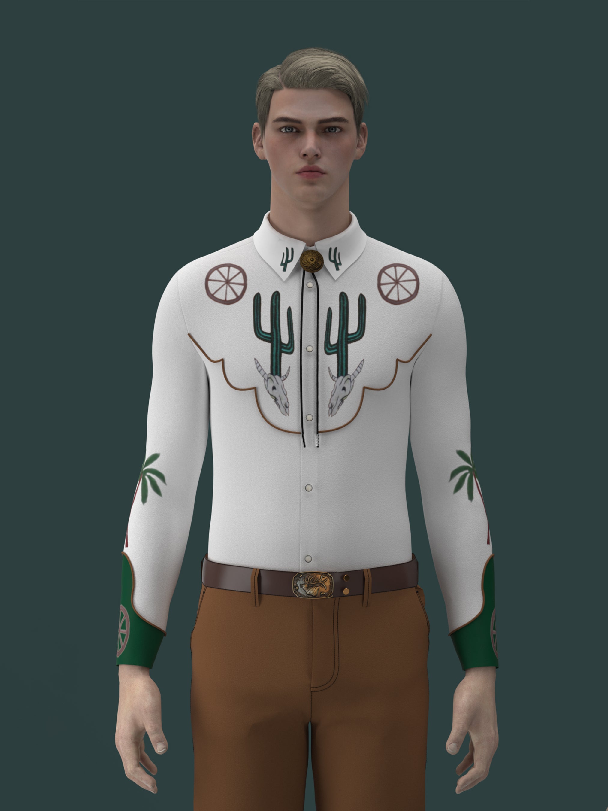Vibrant Frontier Western Shirt
