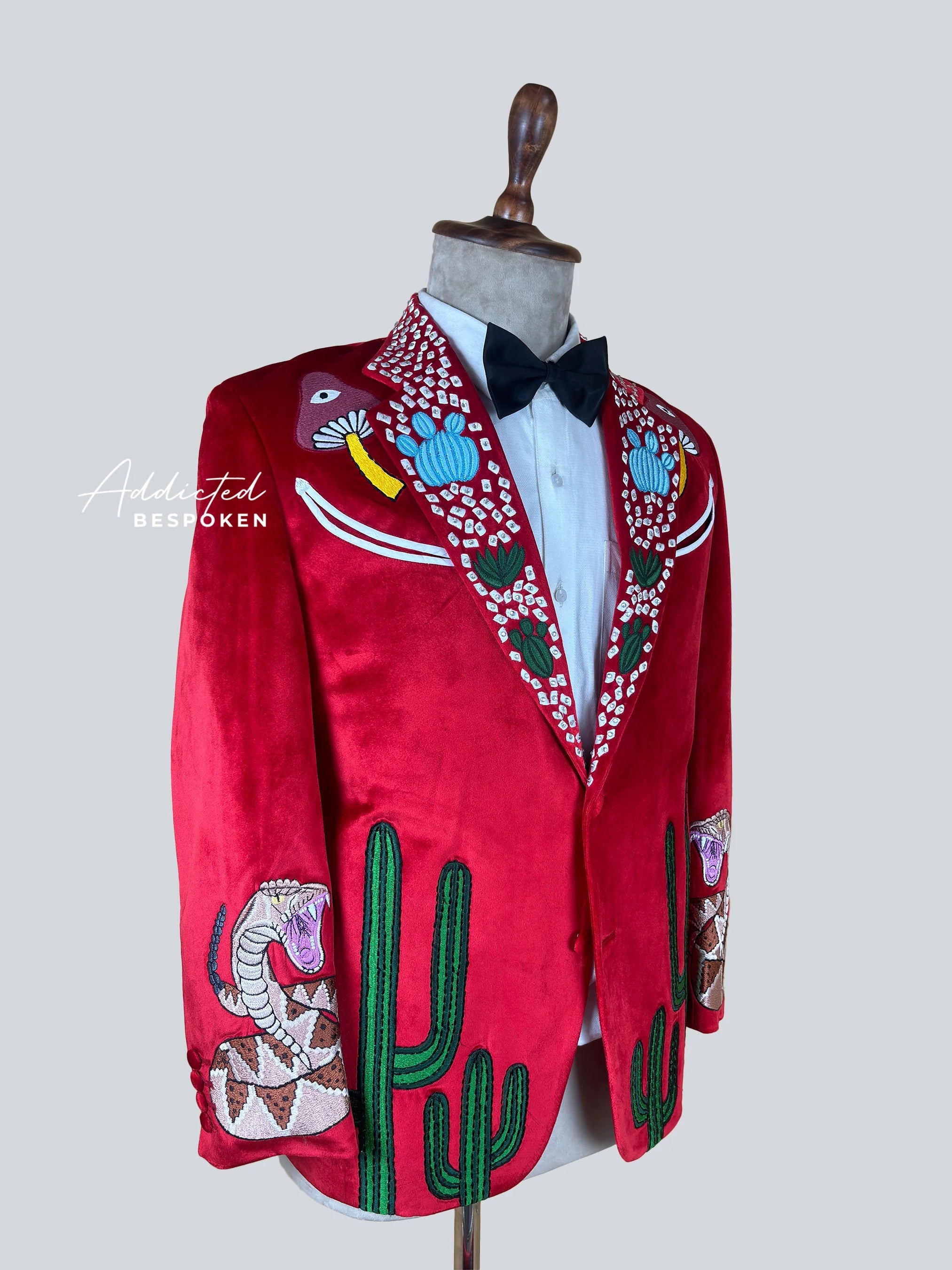 Mystical Mushroom Cactus Suit Addicted Bespoken