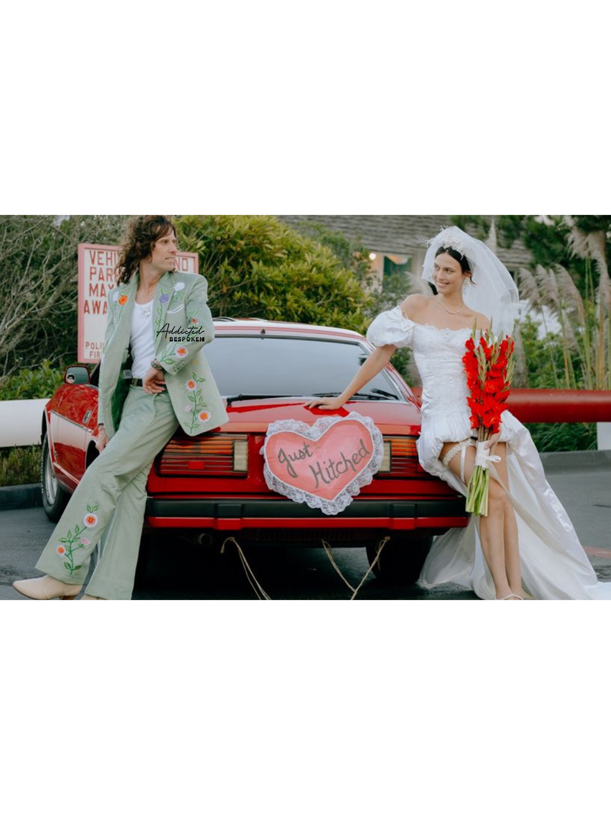 Verdant Florida Embroidered Suit Addicted Bespoken