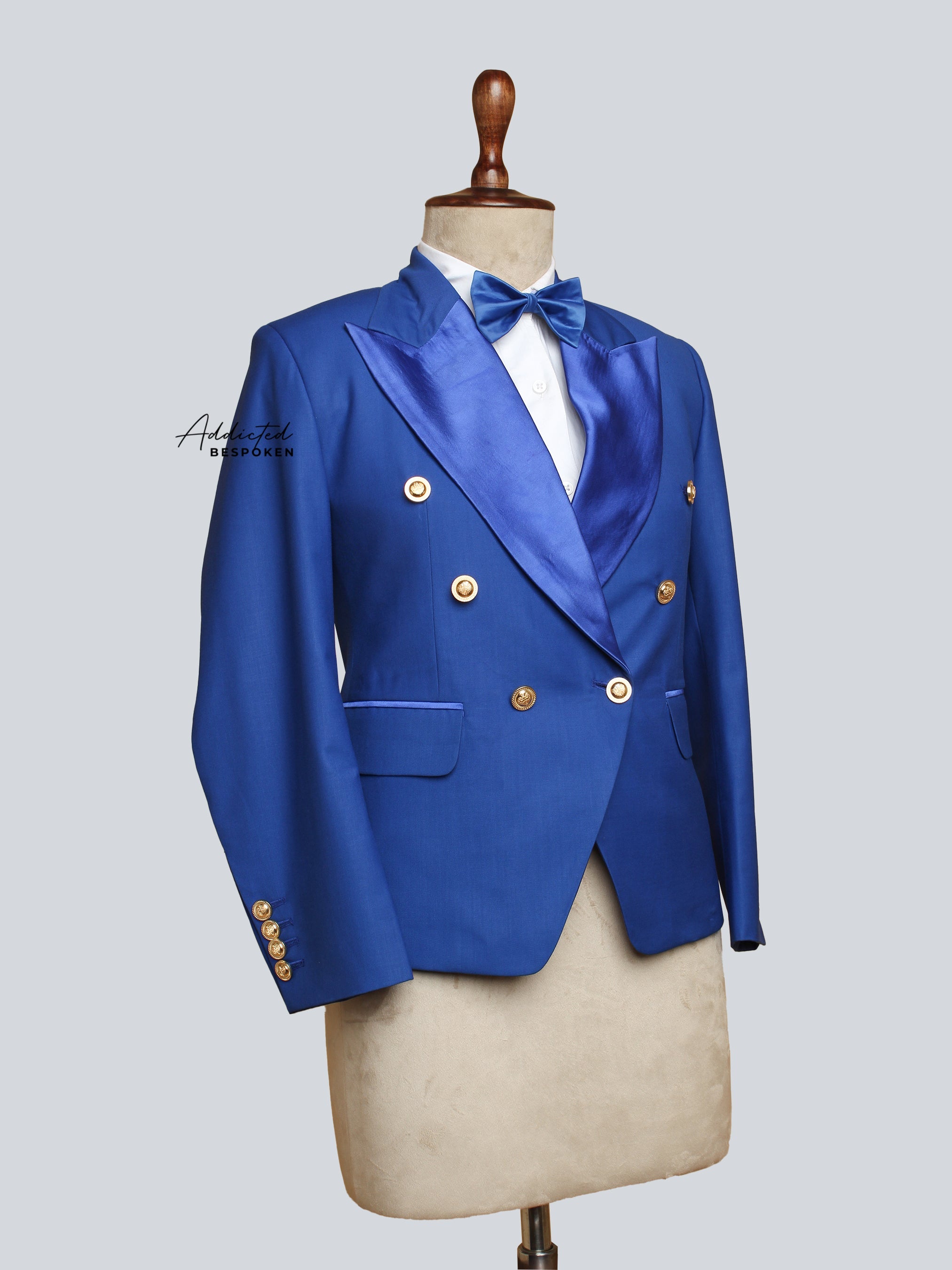 Cobalt Refined Bespoke Attire Addicted Bespoken