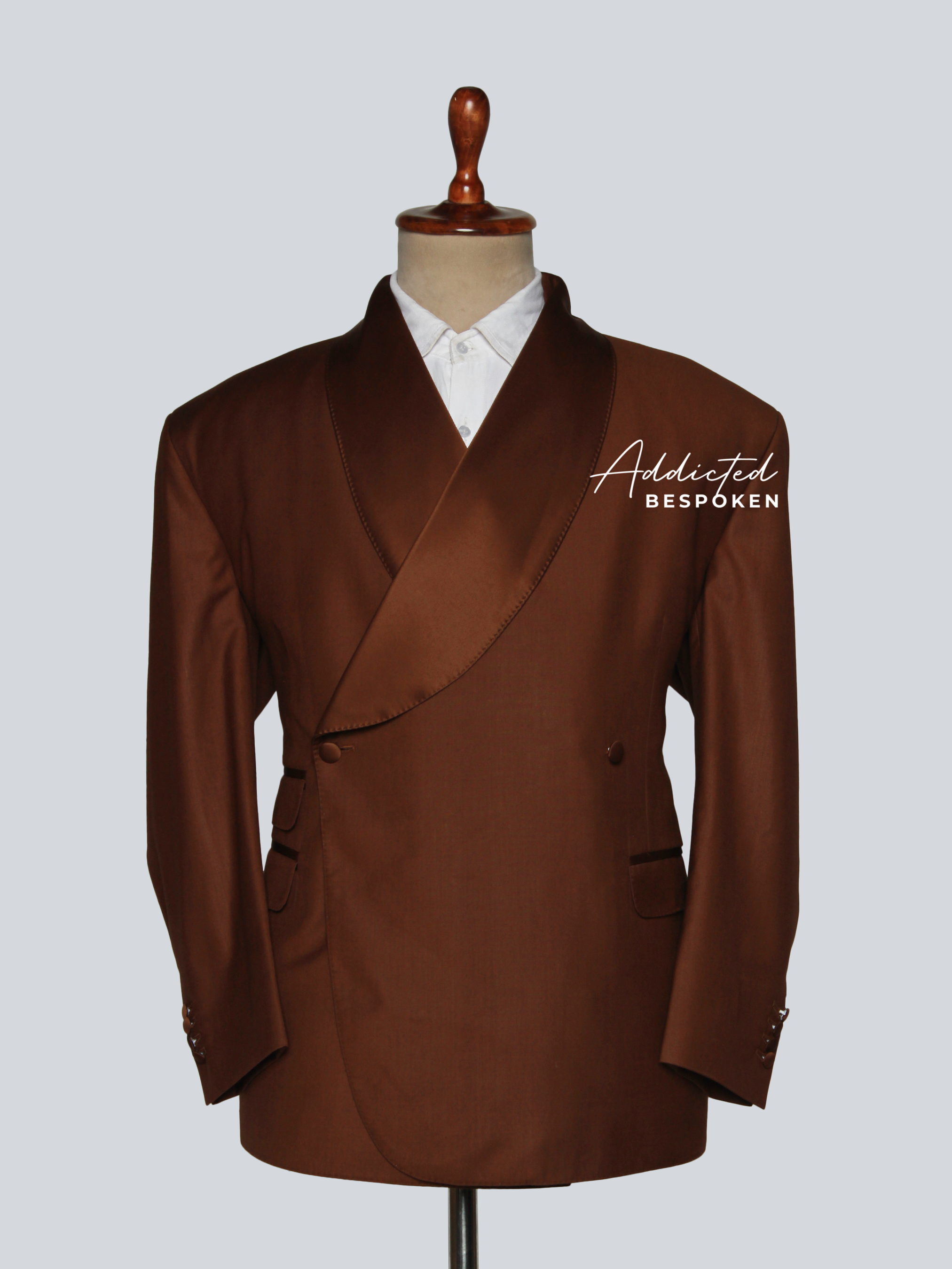 The Chestnut Wrap Suit