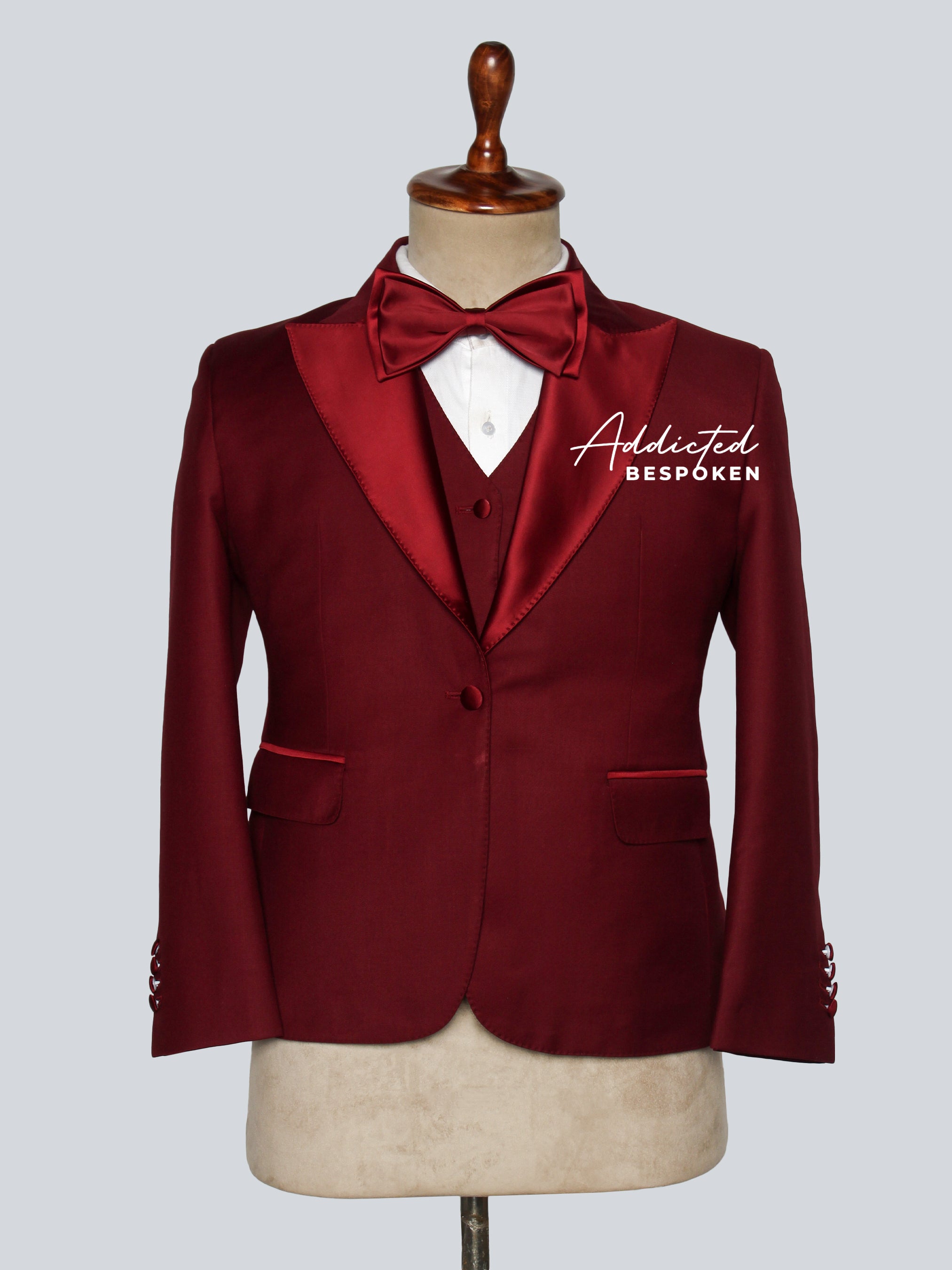 Classic Satin Tuxedo Suit