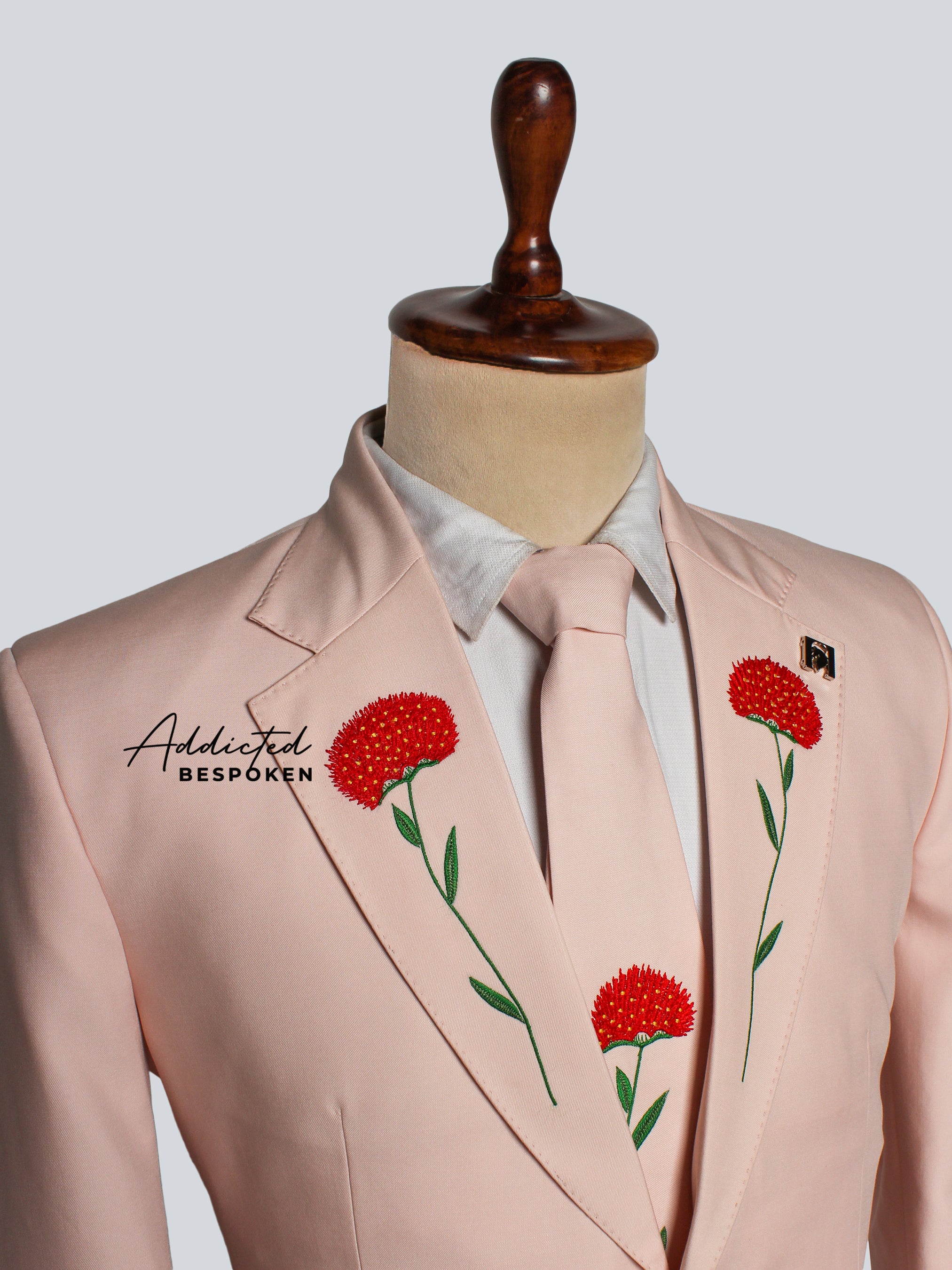 Blossom Stitch Statement Suit