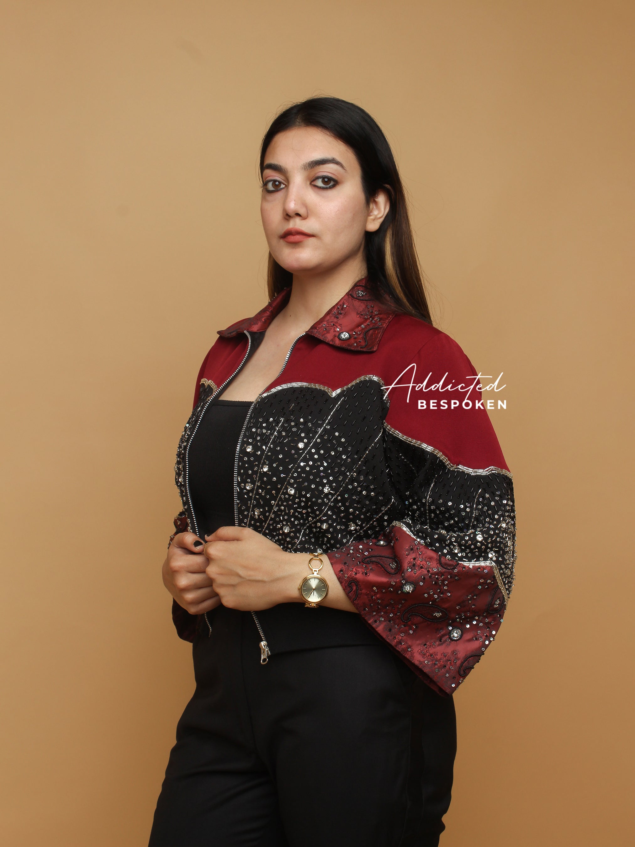 Ornate Elegance Kimono Suit Addicted Bespoken