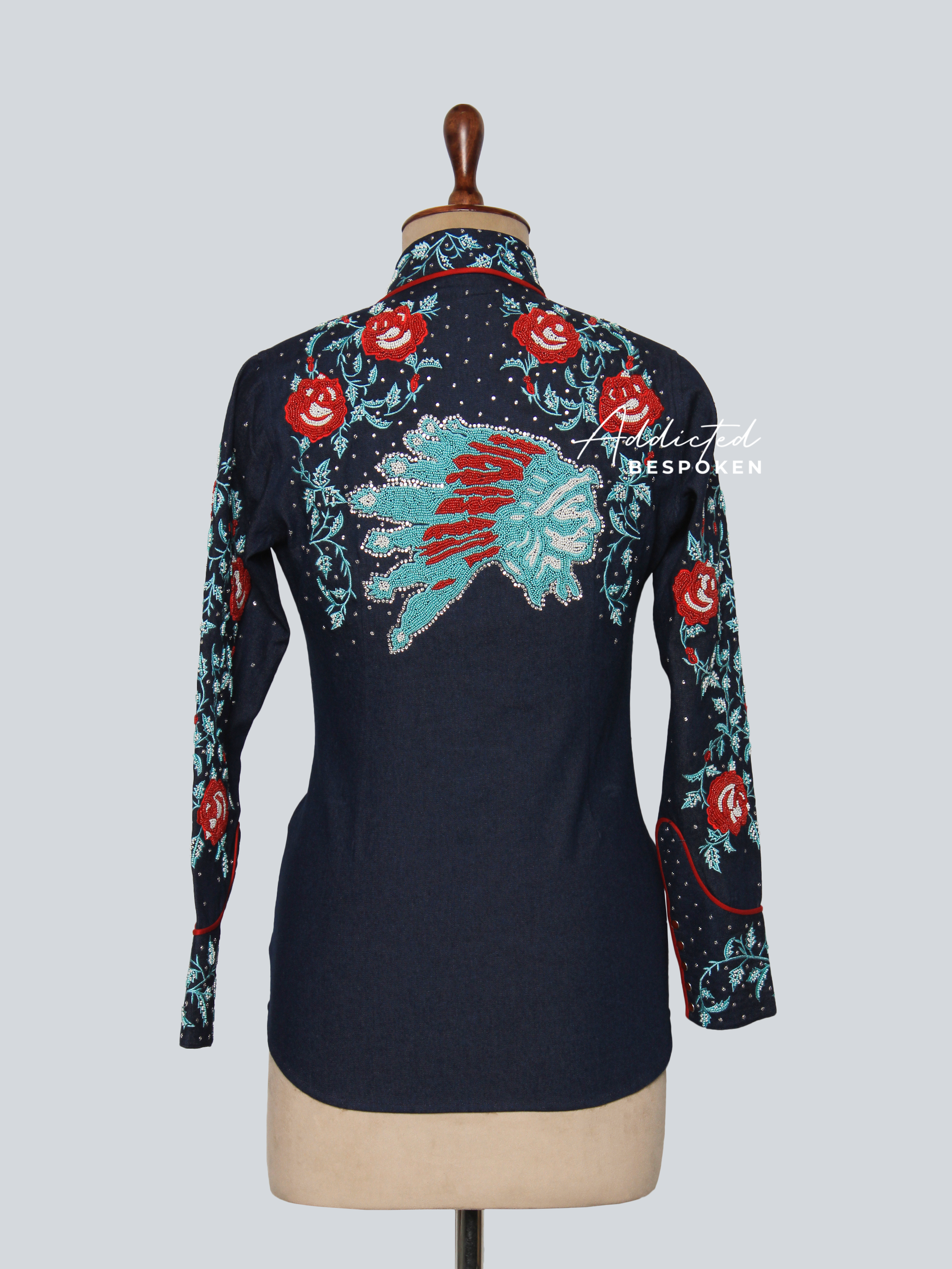 The Midnight Bloom Rider Shirt