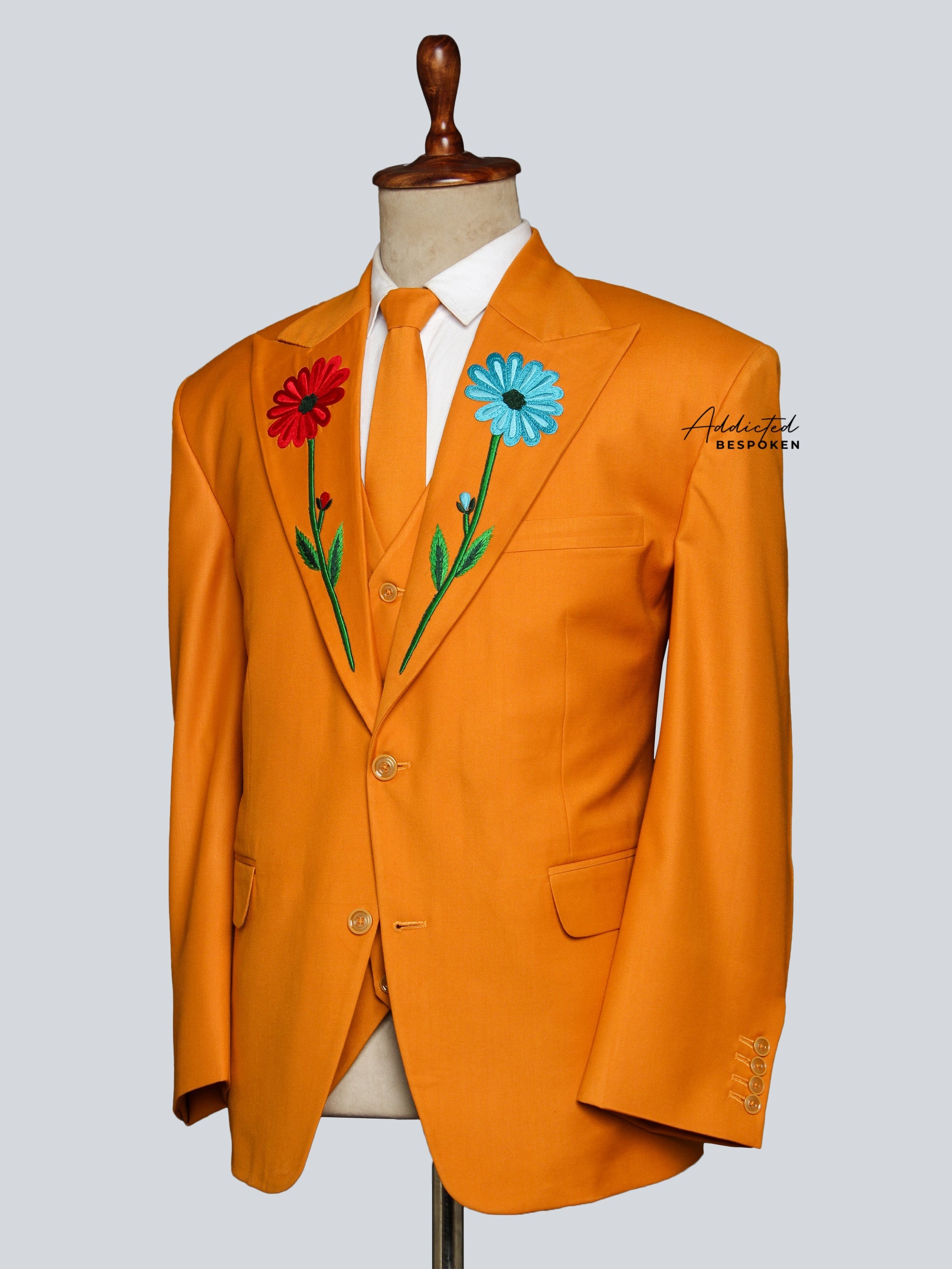 Ornate Lapel Country Western Suit Addicted Bespoken