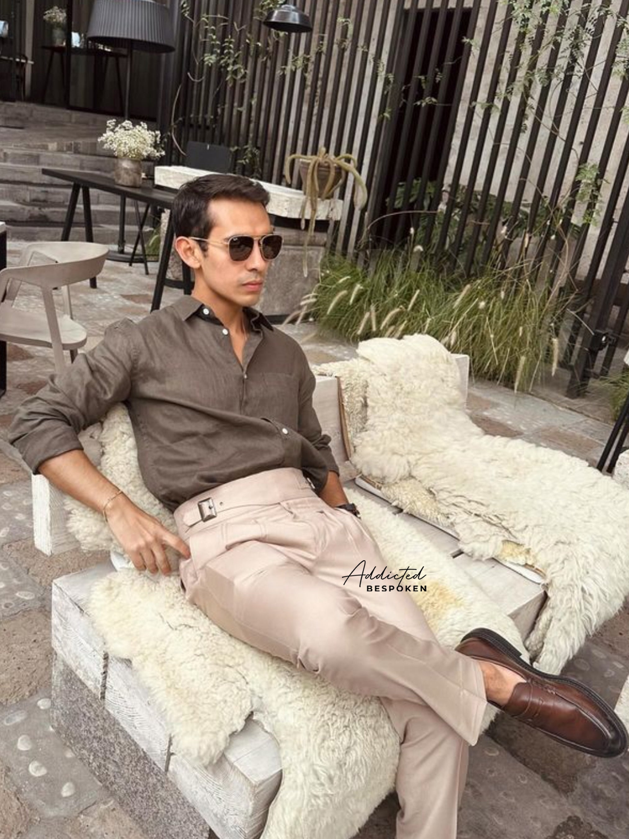 Italian Gurkha Pants Addicted Bespoken