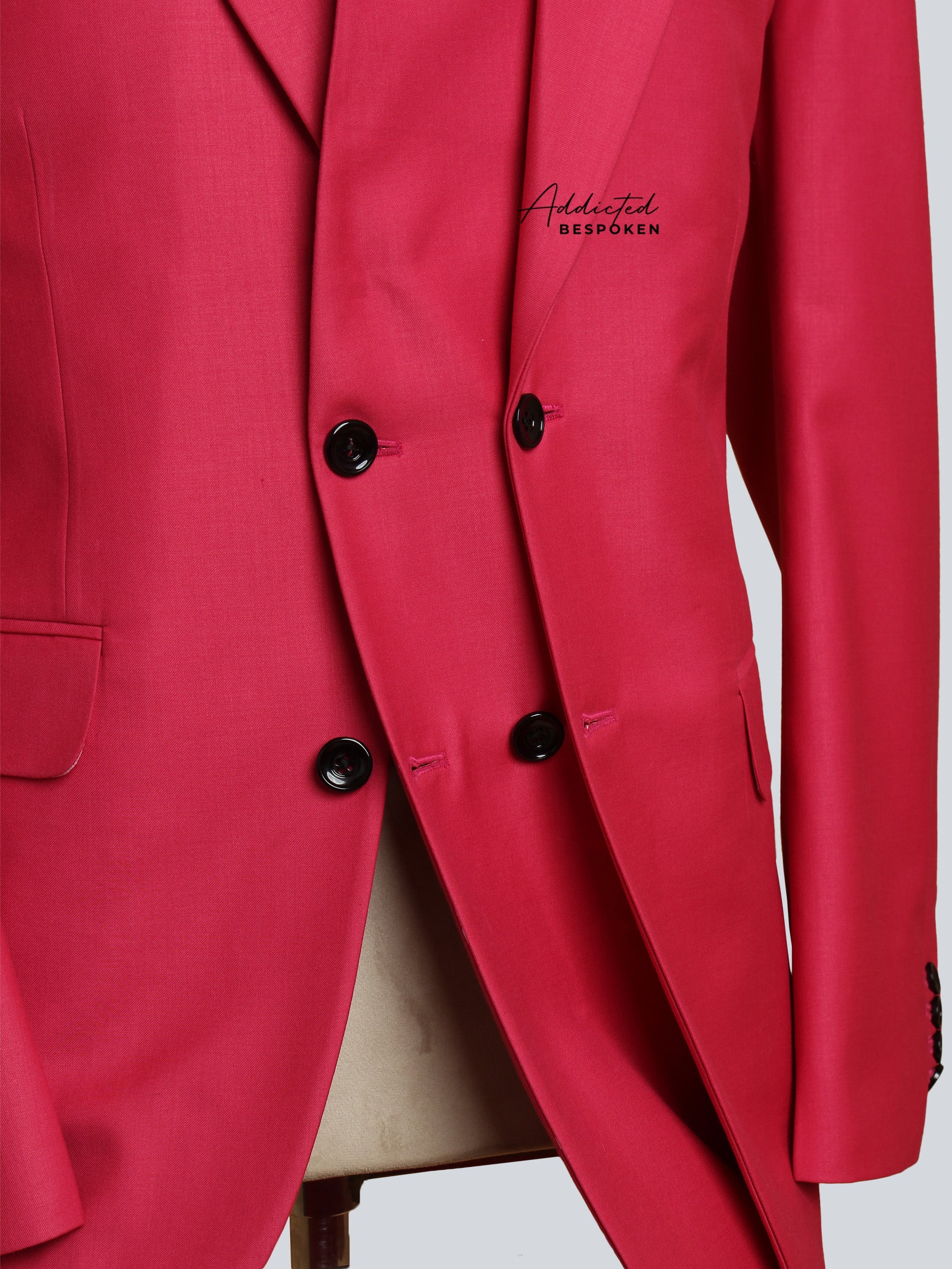 Elegant Double-Breasted Suit Addicted Bespoken