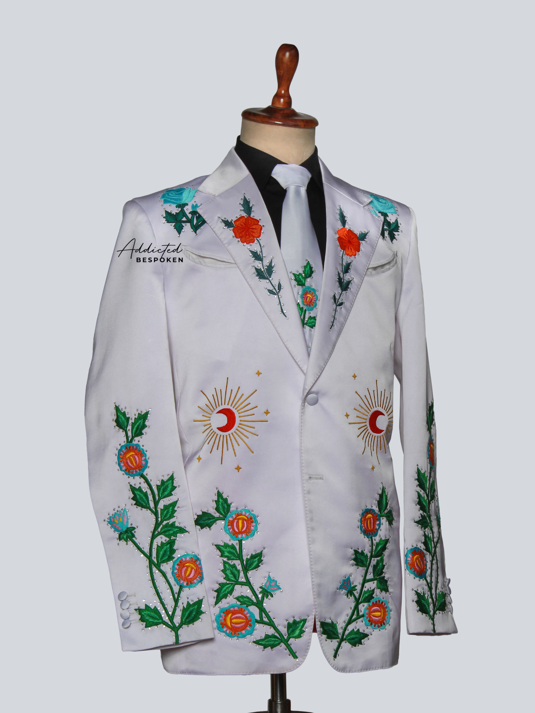 Sunwoven Embroidered Suit