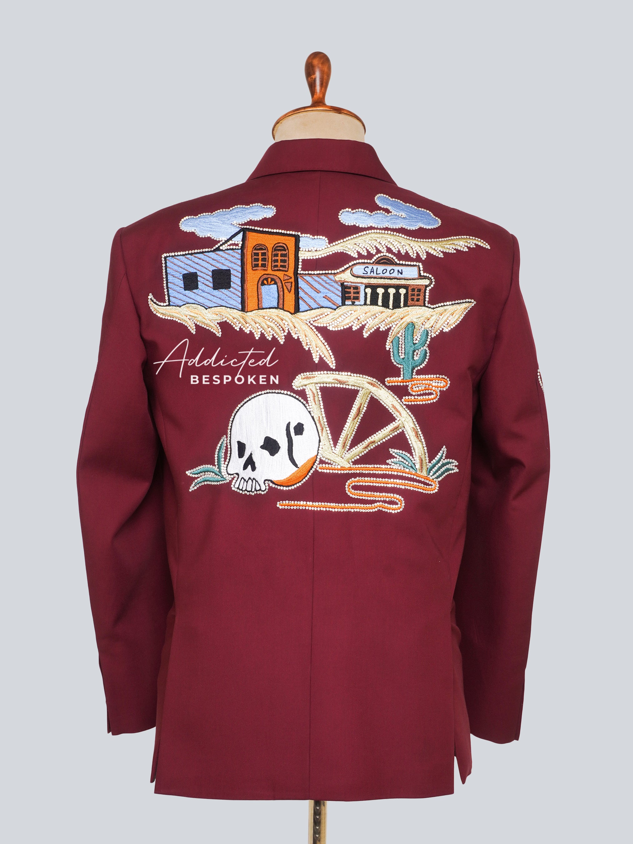 Desert Elegance Skeleton Suit