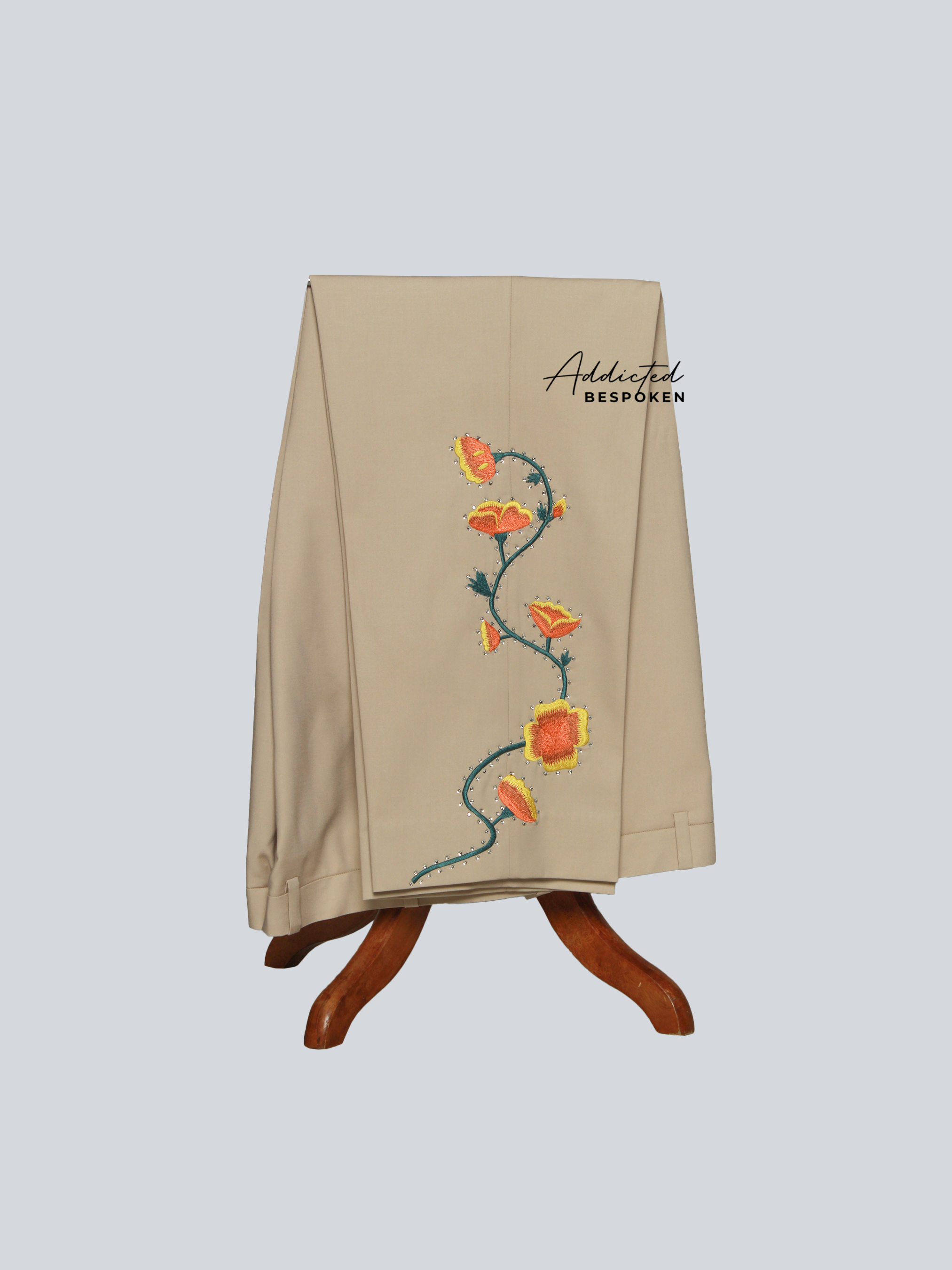 Signature Floral Statement Suit