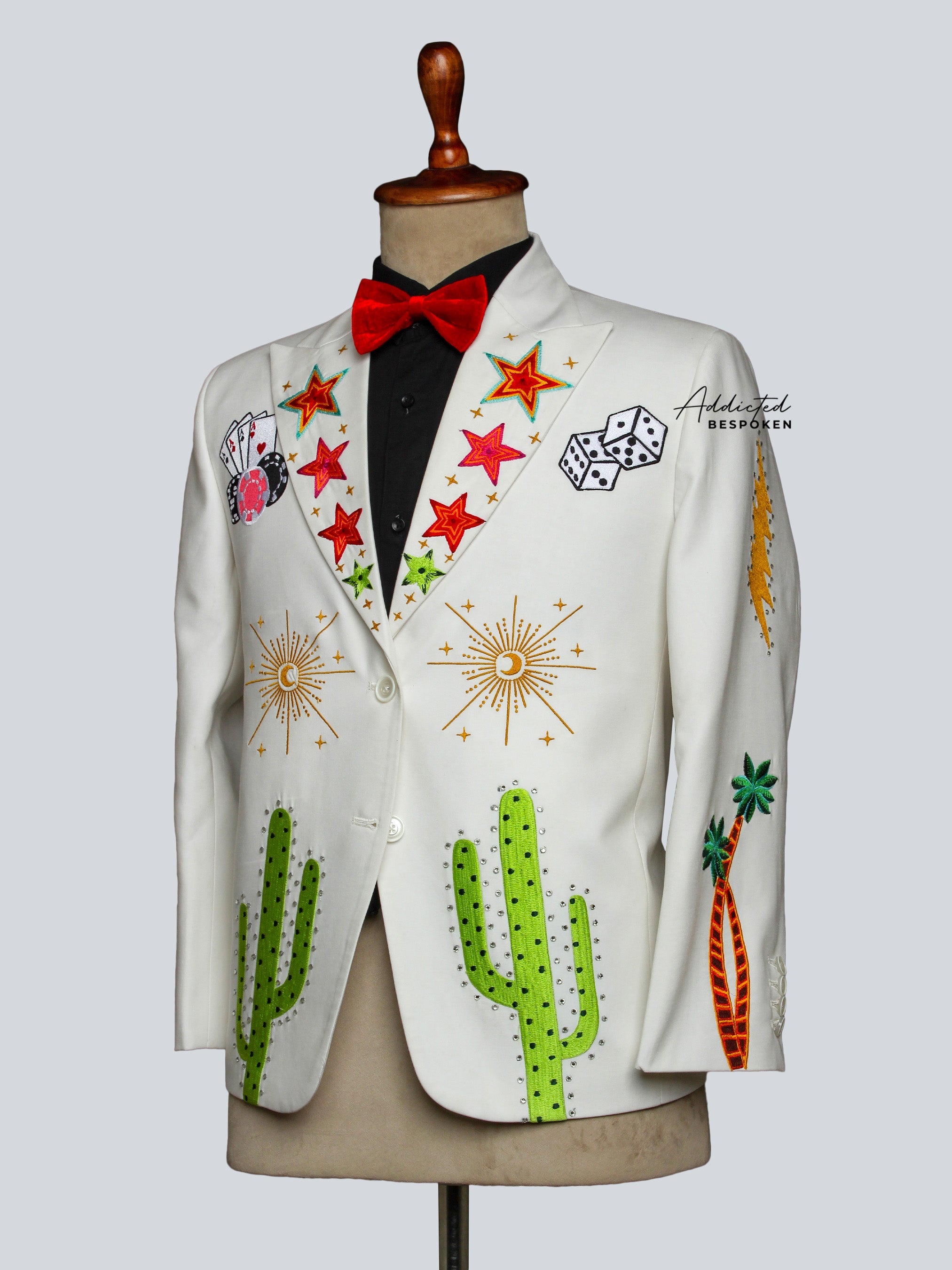 Alien Embroidered Blazer Addicted Bespoken