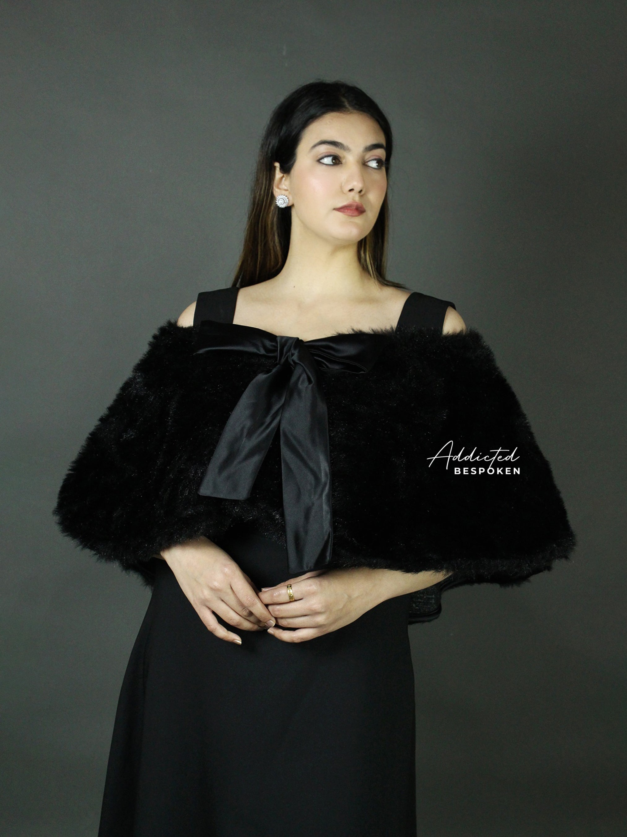 Sophisticated Draped Dress Addicted Bespoken