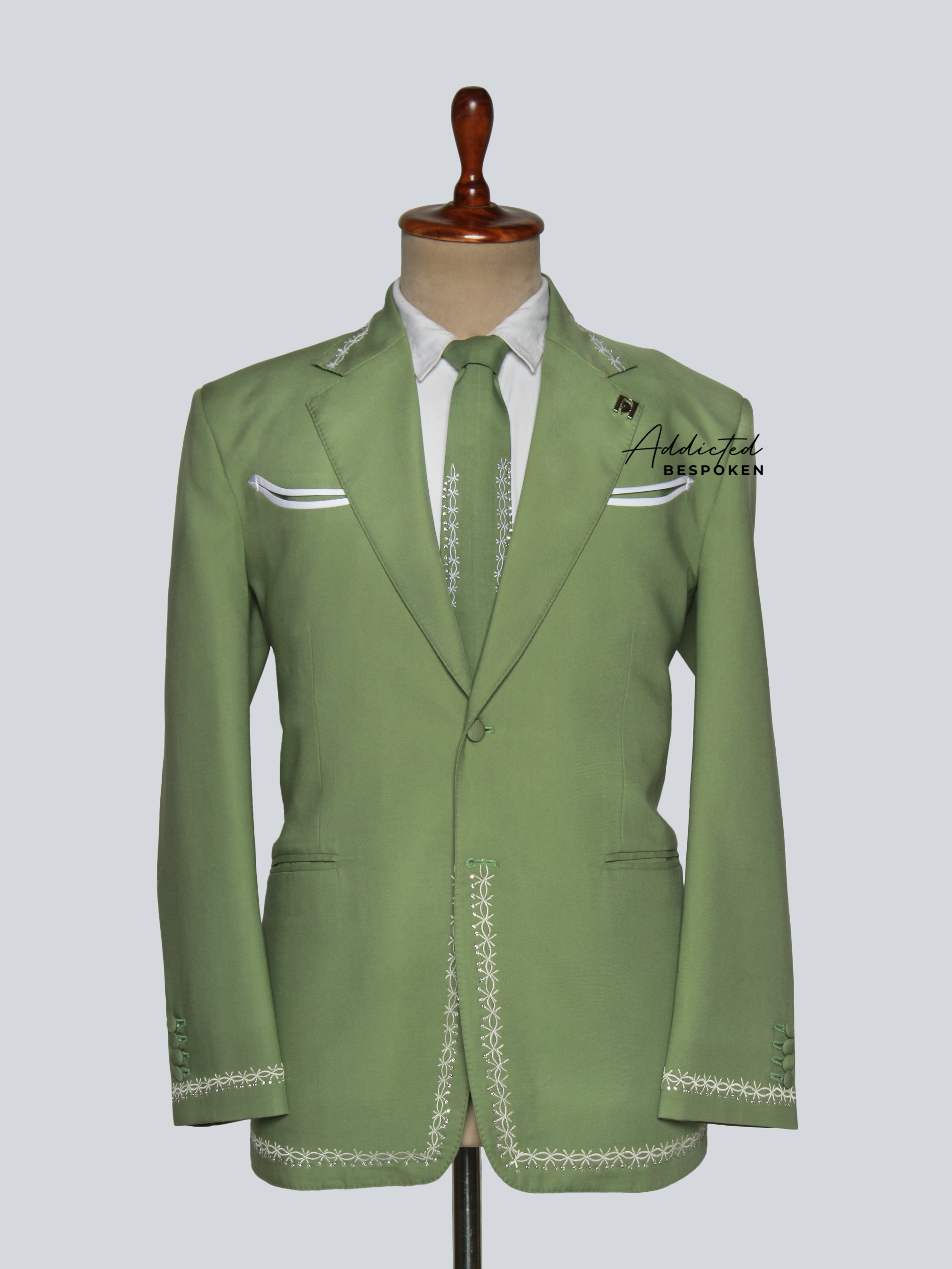 Celestial Stitch Western Suit