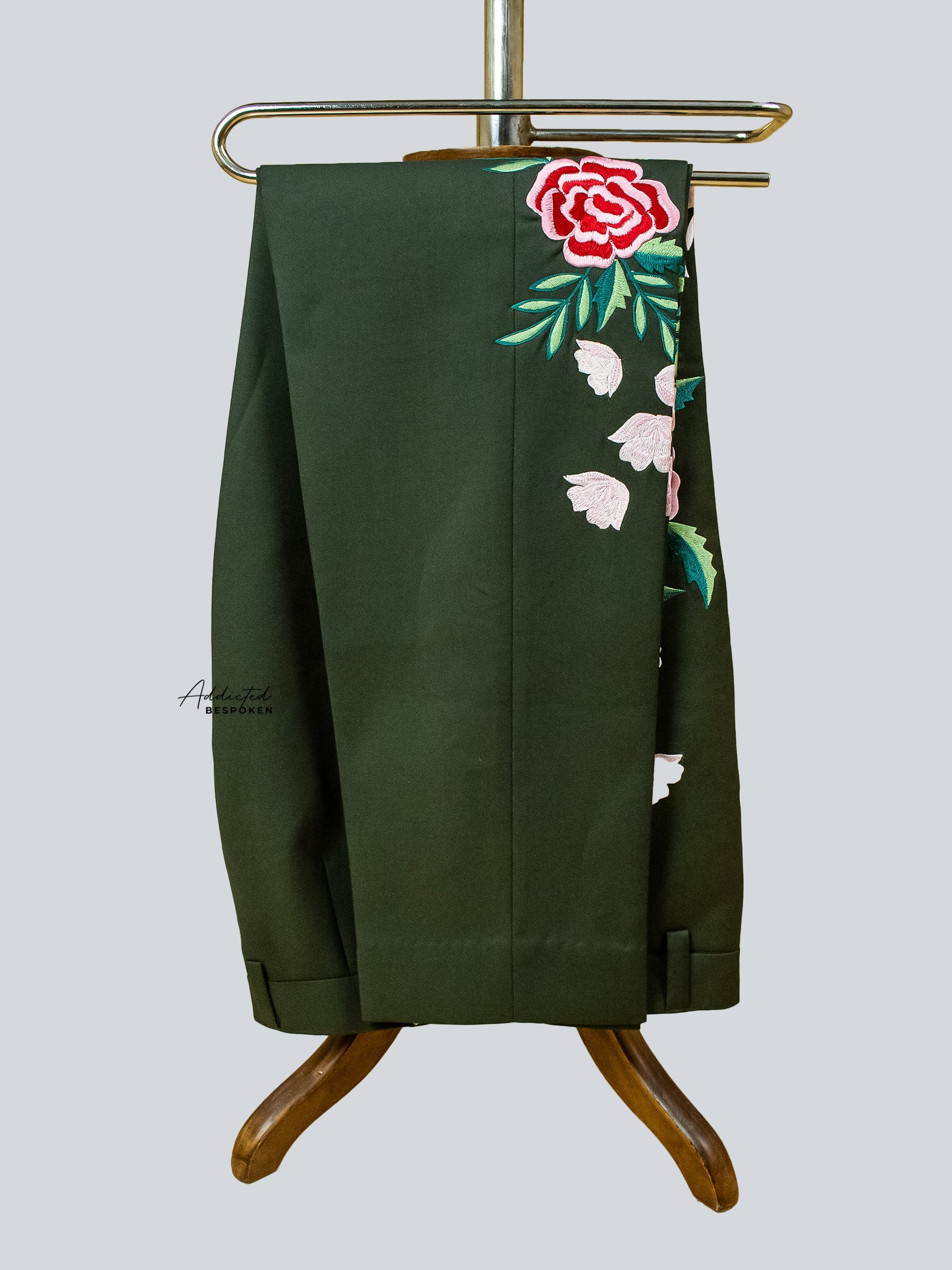 Floral Cocktail Elegance Suit Addicted Bespoken