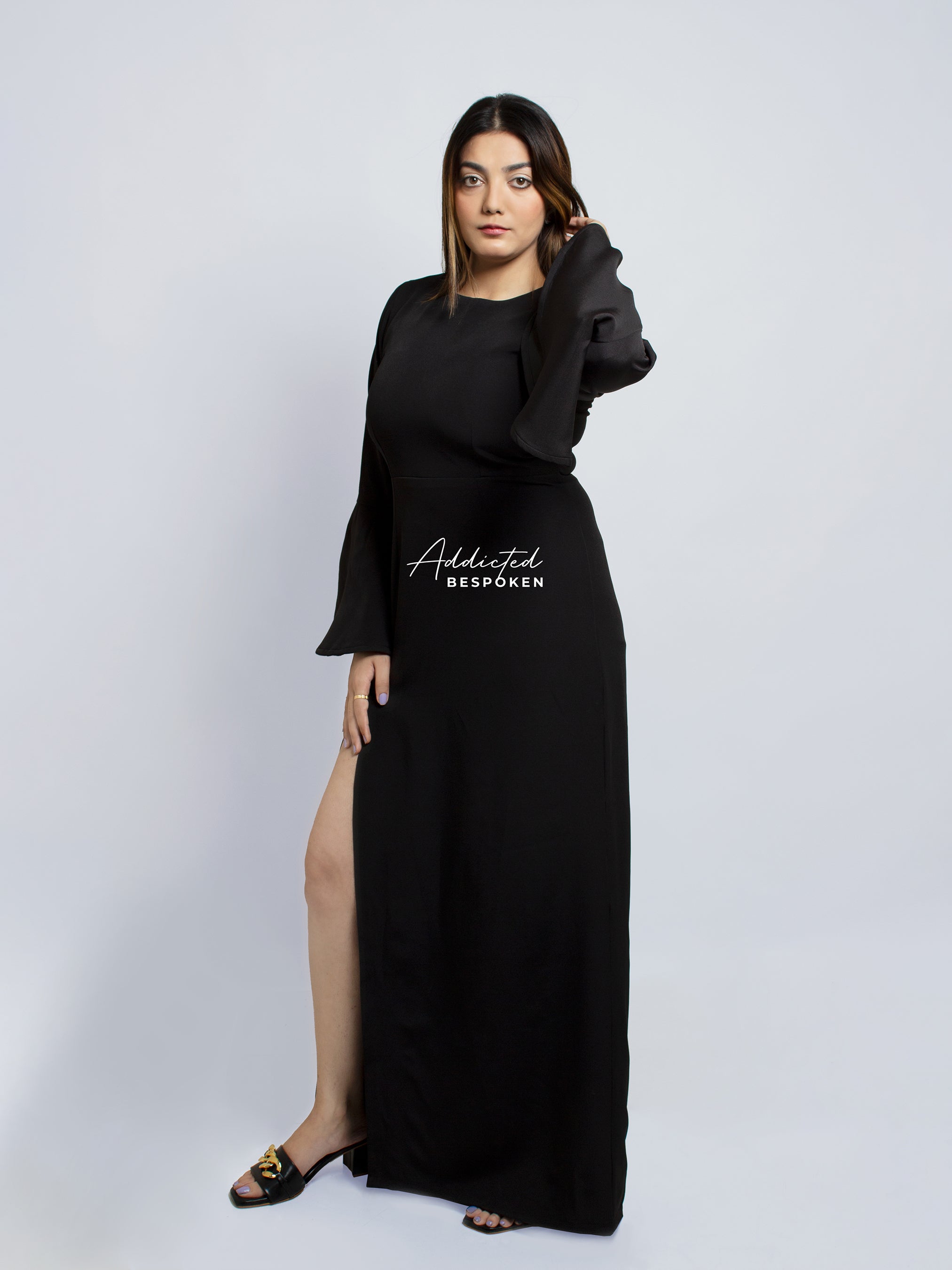 Sophisticated Cut-Out Gown Addicted Bespoken