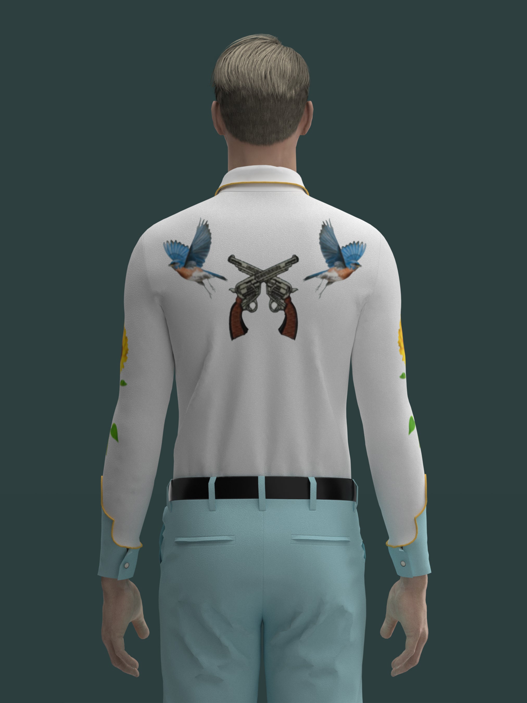 Rustic Elegance Western Shirt