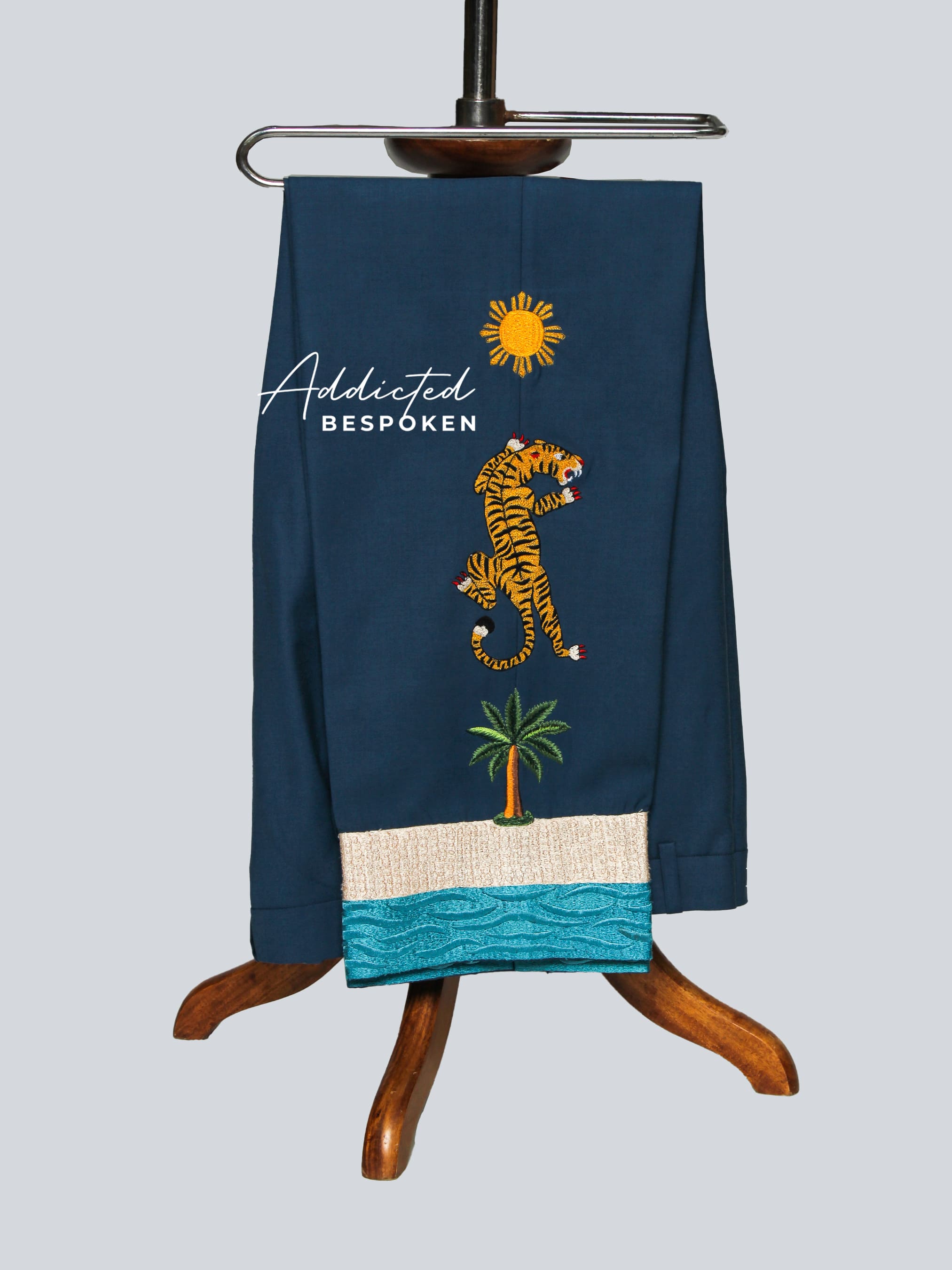 Island Bloom Embroidered Suit Addicted Bespoken