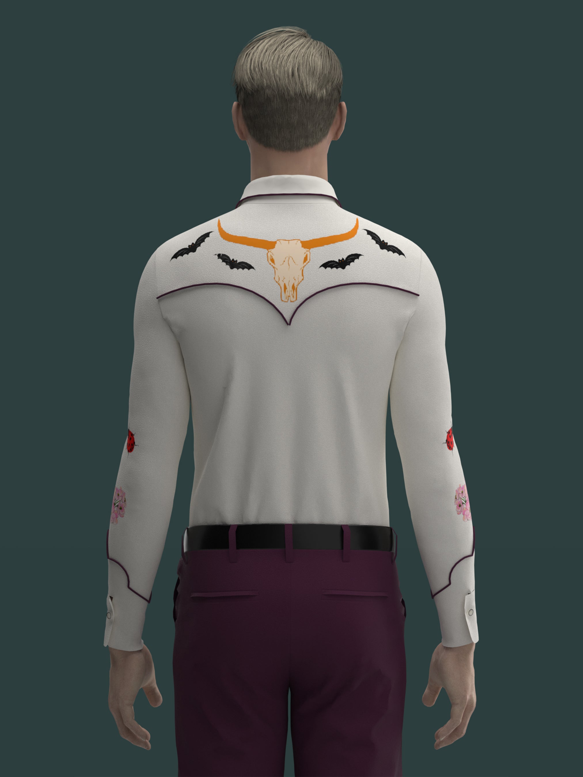 Forest Themed Western Shirt