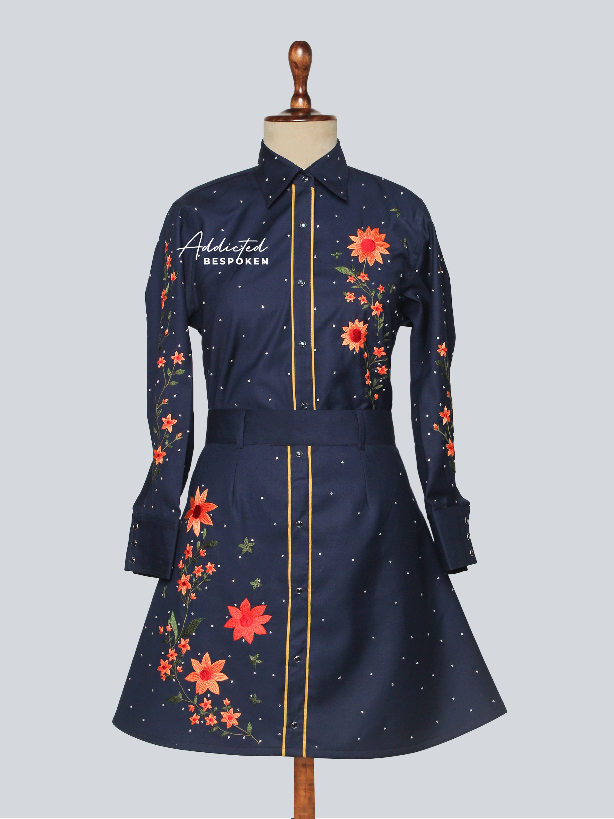 Floral Rodeo Co-Ord Set Addicted Bespoken