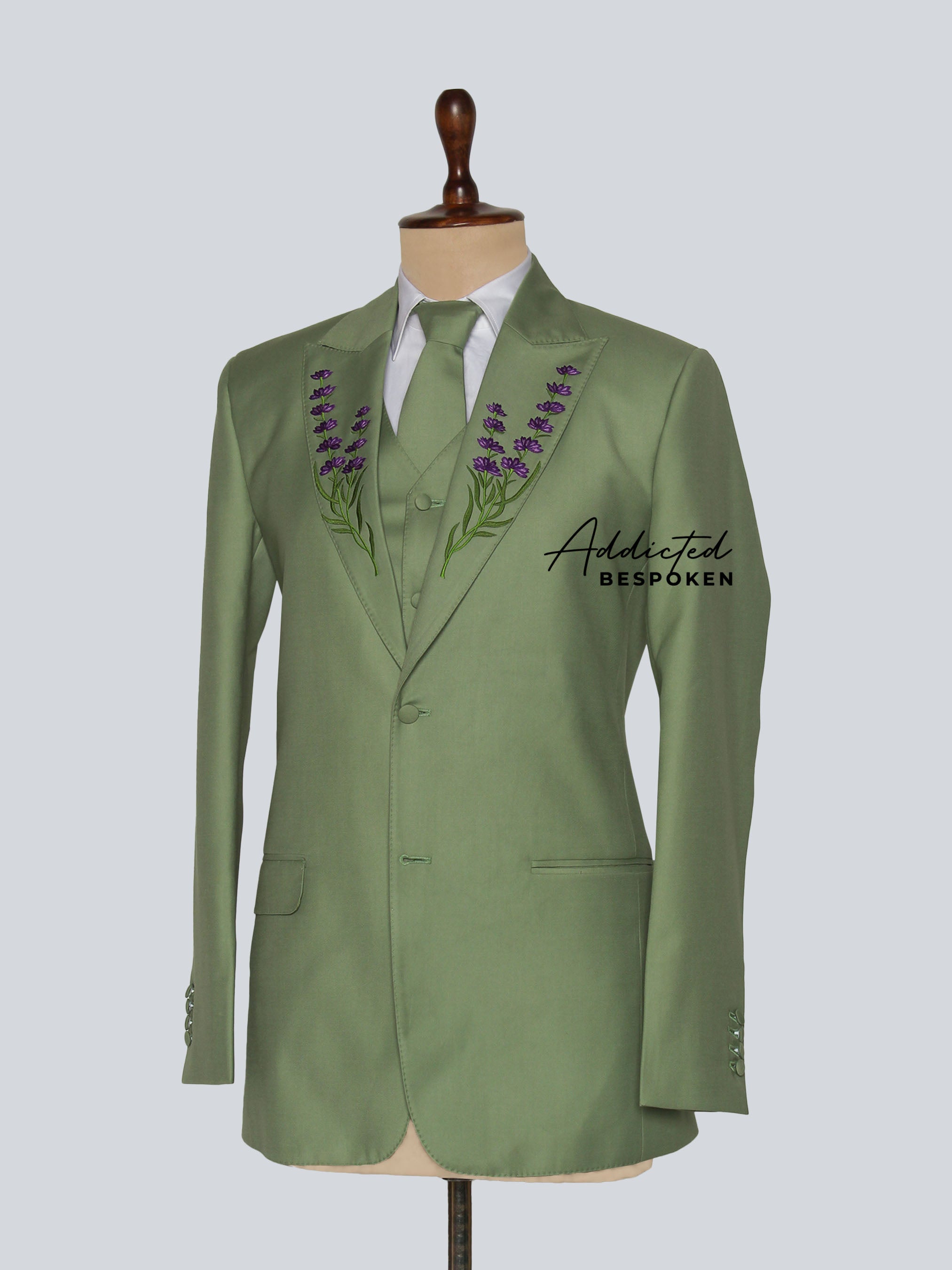 Bespoke Wildflower Groom Suit Addicted Bespoken