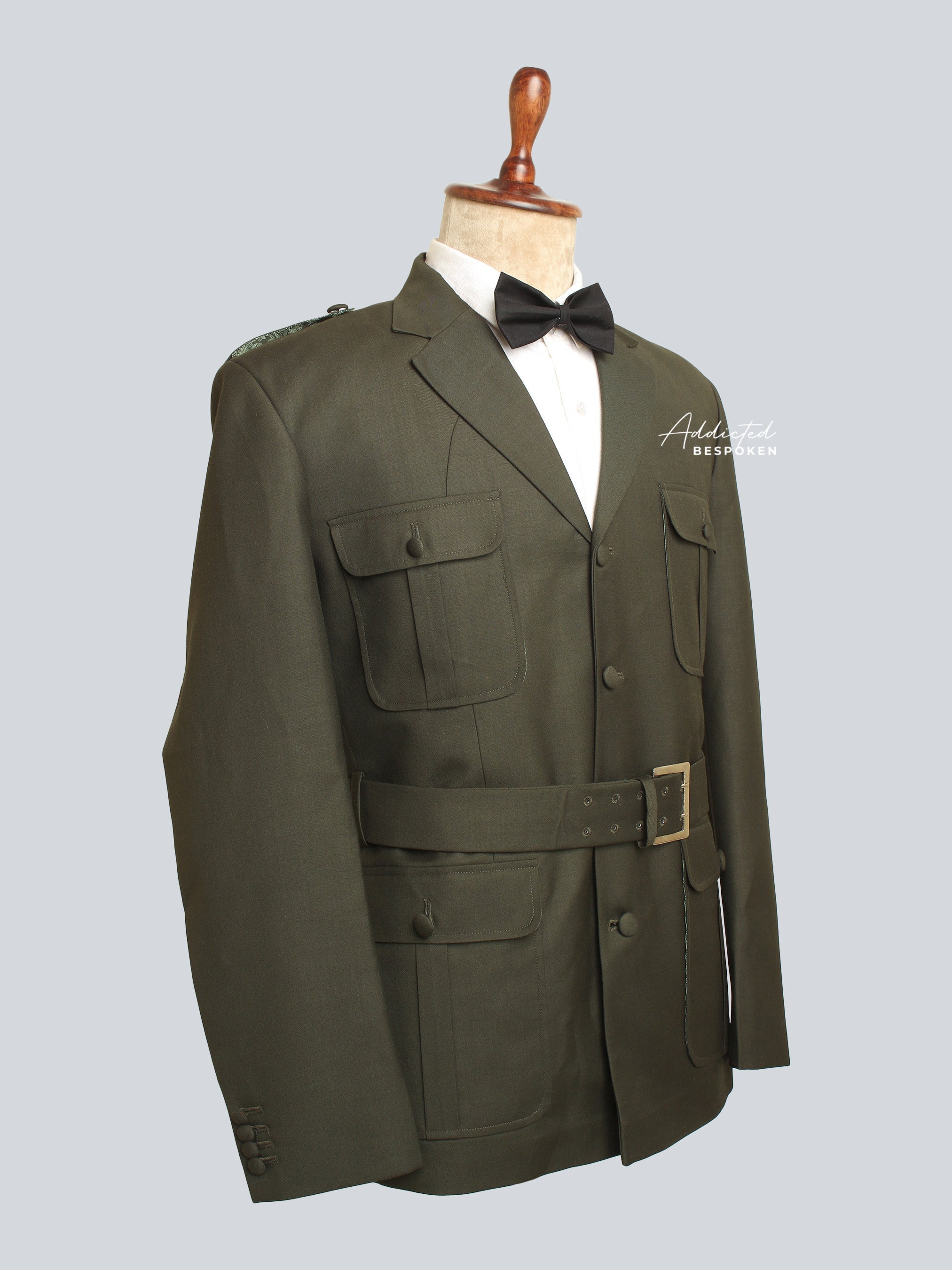 Military Safari Bush Jacket (CLS) Addicted Bespoken