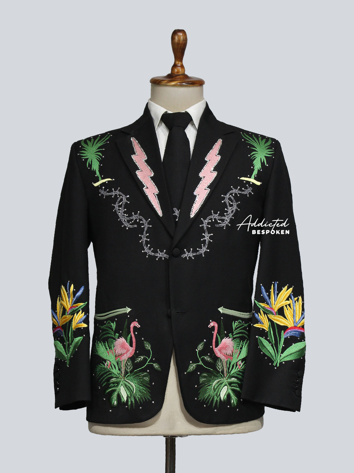 Black Western Suit for Men Addicted Bespoken
