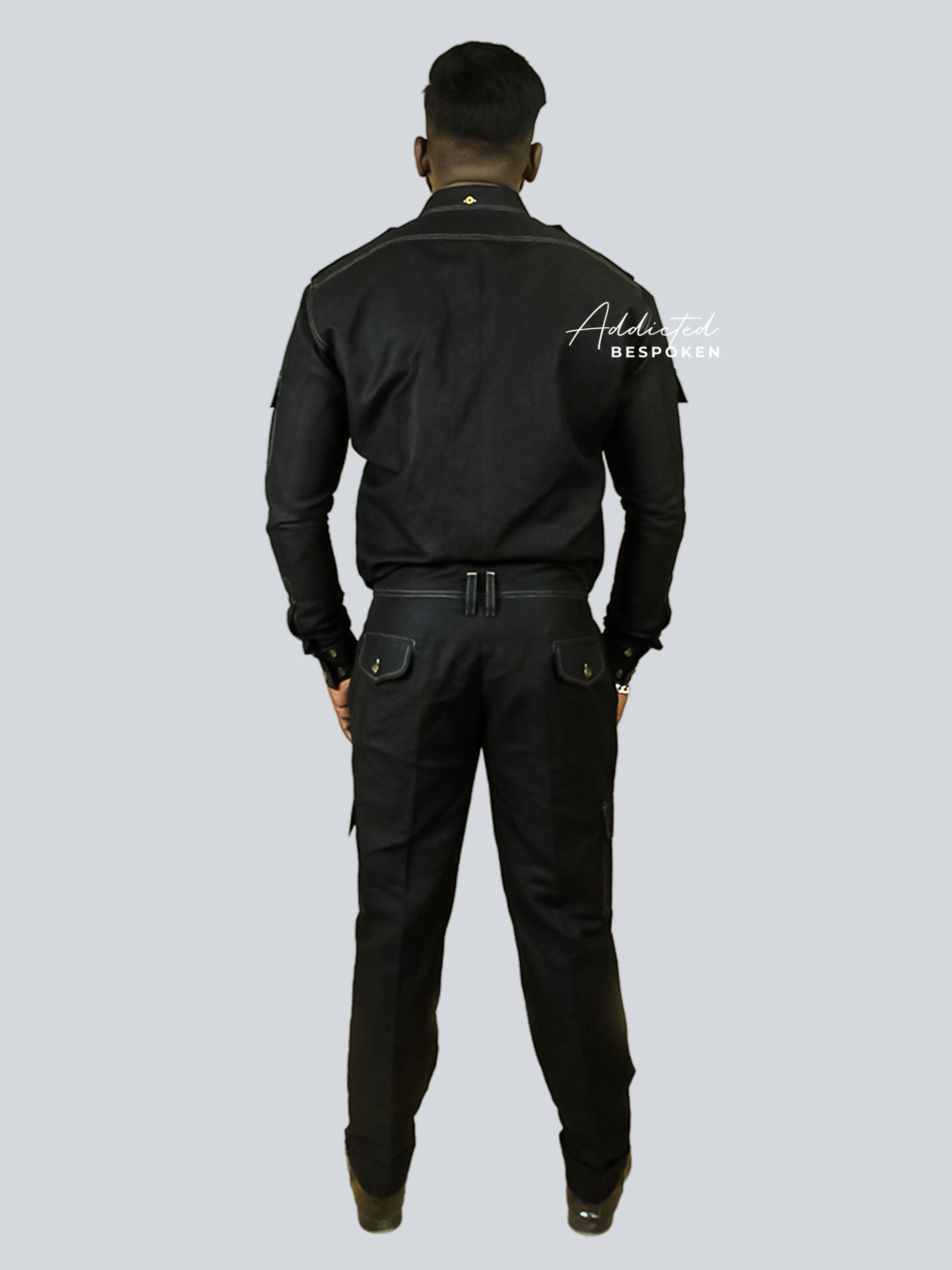 Military Inspired Retro Jumpsuit Addicted Bespoken