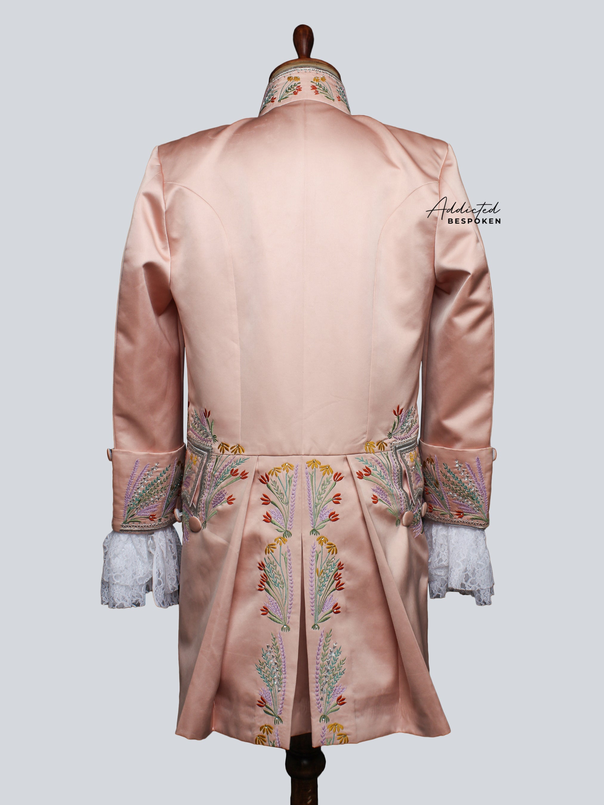 Ornate Blossom Rococo Suit Addicted Bespoken
