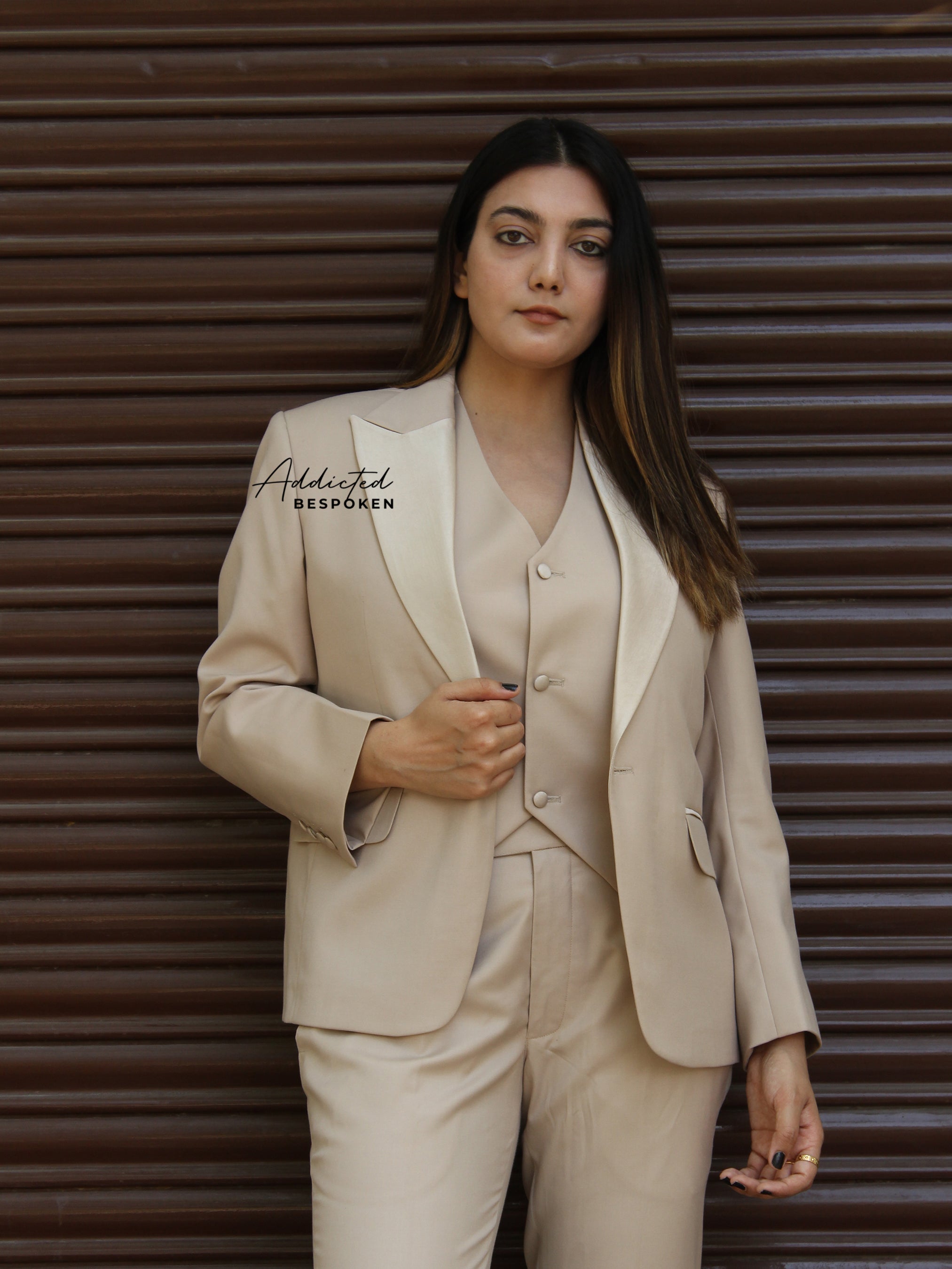 Elegant Bespoke Tuxedo Suit (CLS) Addicted Bespoken