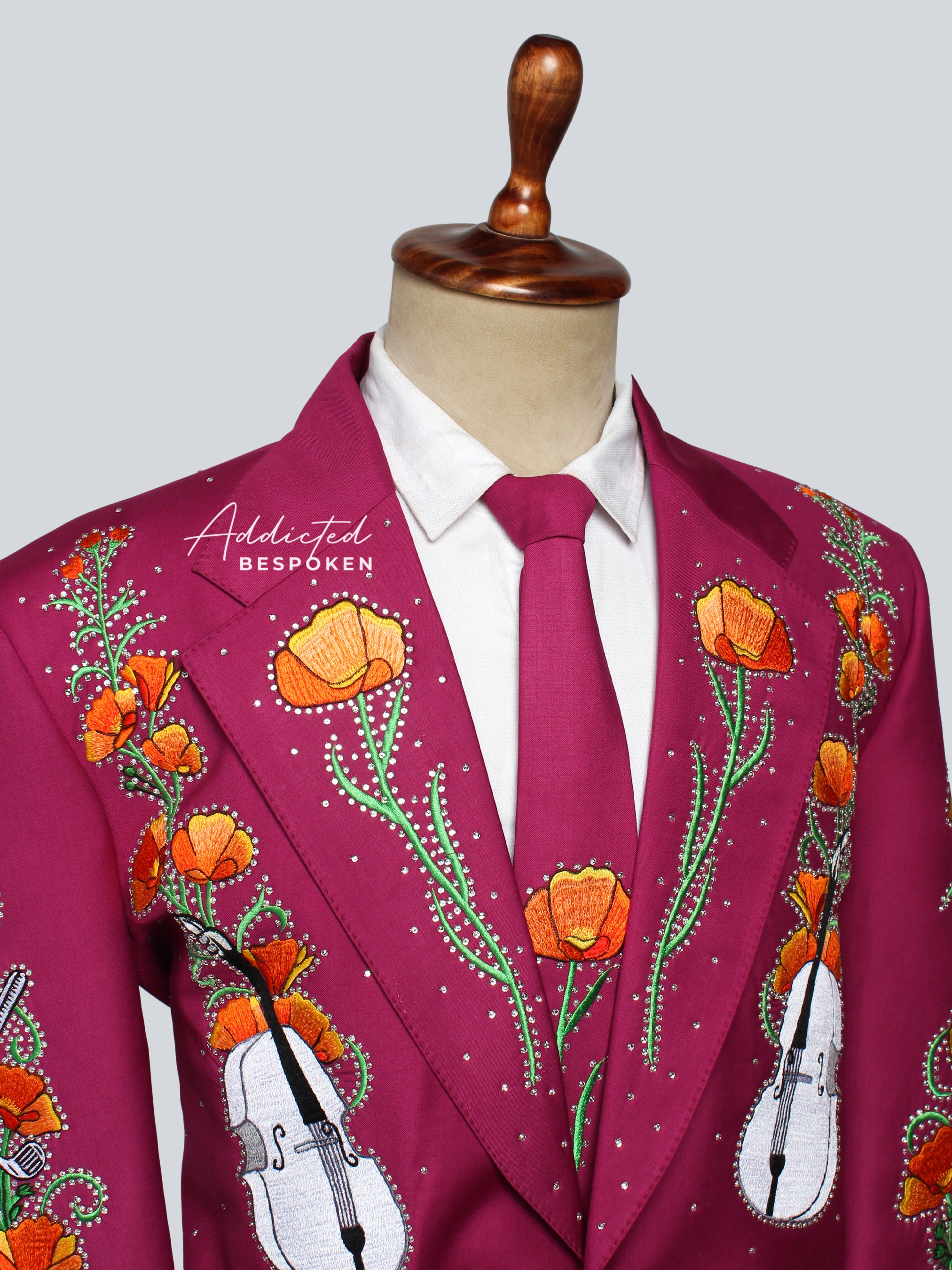 Veiled Elegance Sheer Western Charm Suit