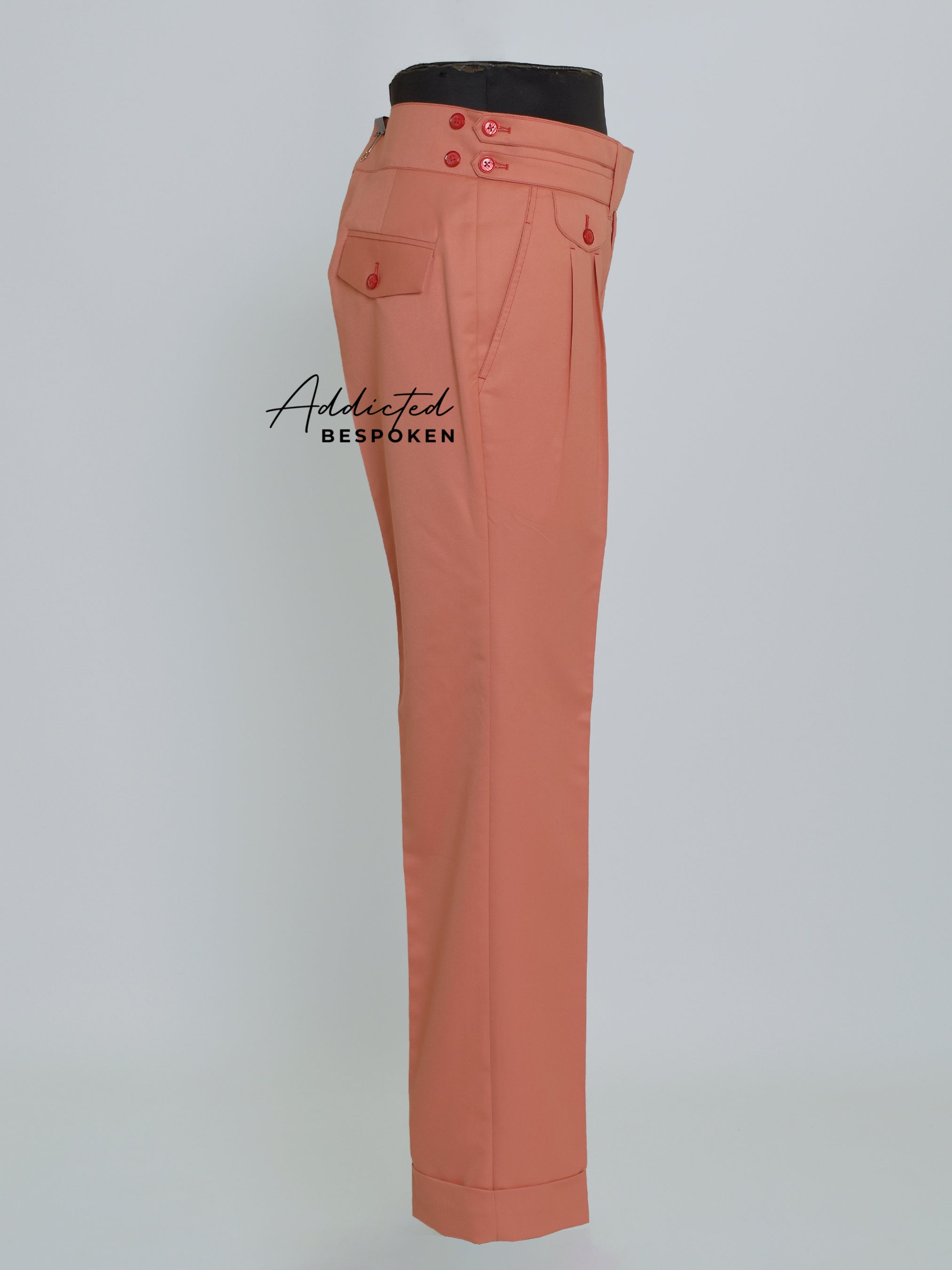 Pleated Gurkha Trousers Addicted Bespoken