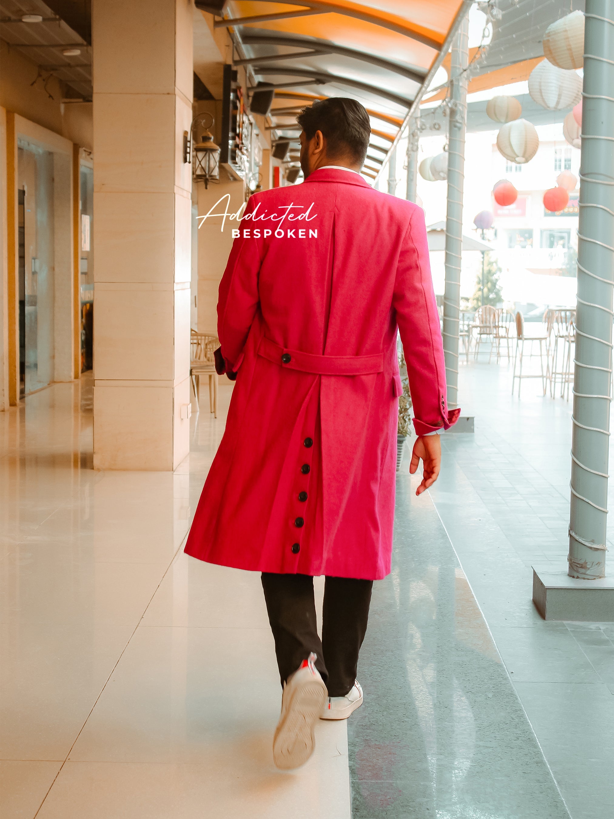 Elegant Tailored Overcoat Addicted Bespoken