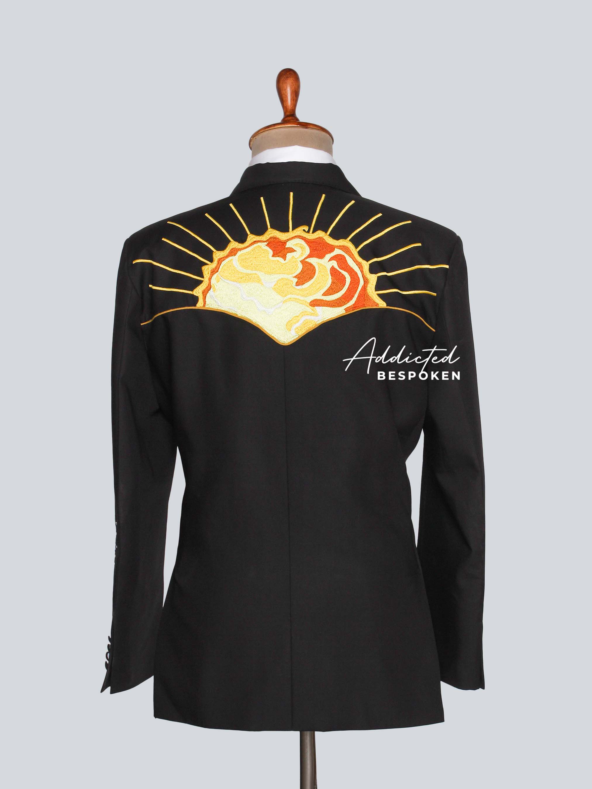 Wildflower Embroidered Blazer Addicted Bespoken