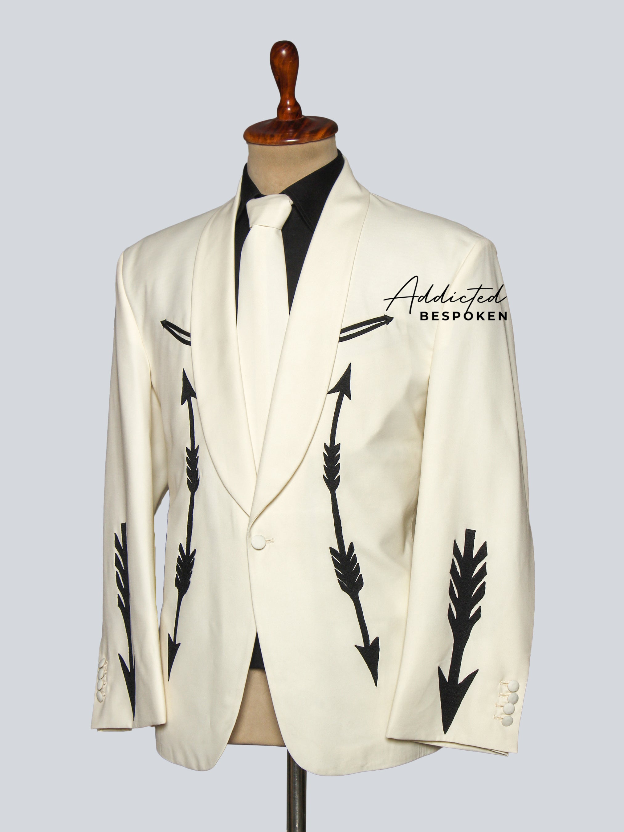 Arrow Embroidered Bespoke Blazer