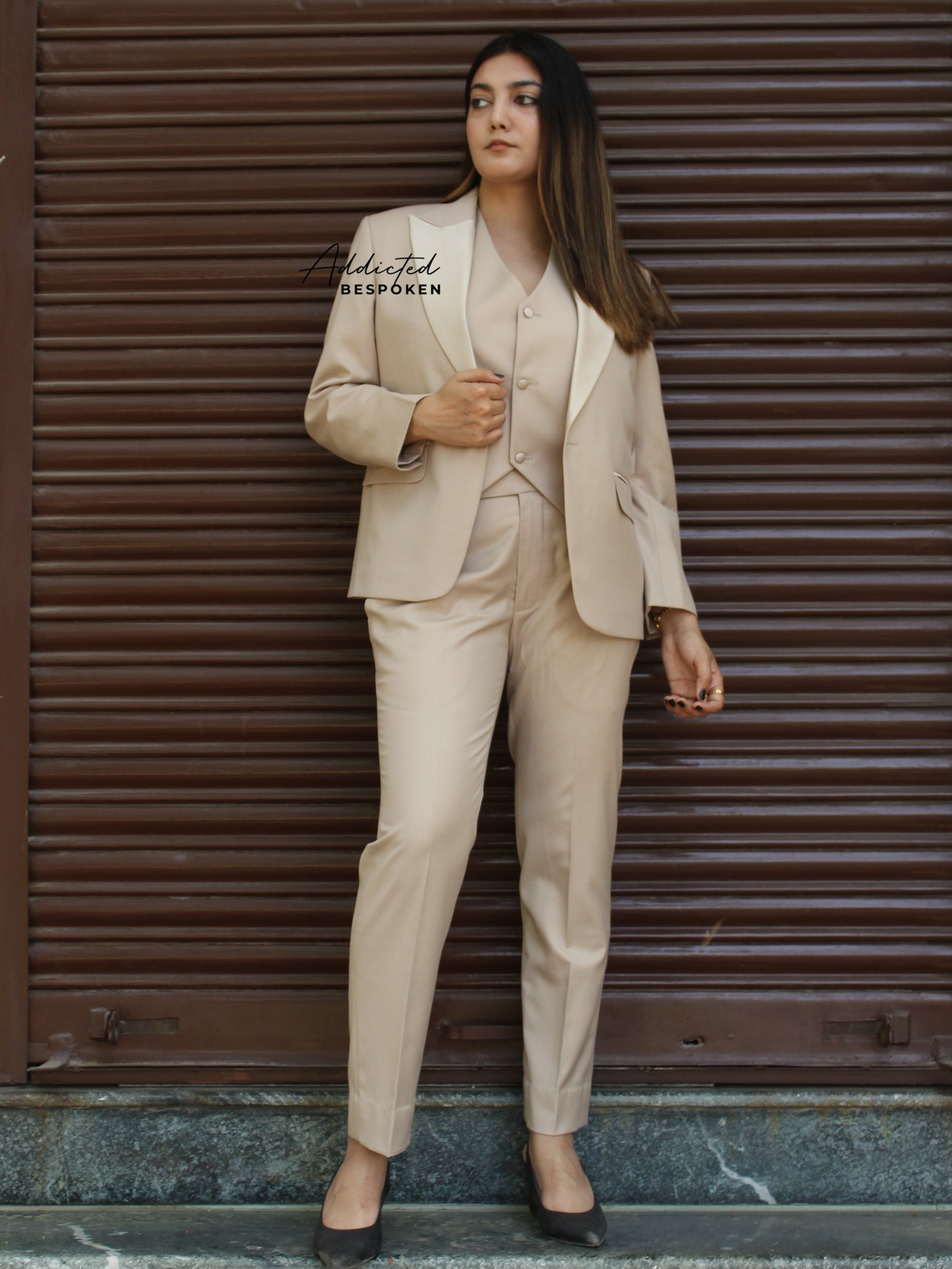 Elegant Bespoke Tuxedo Suit (CLS) Addicted Bespoken