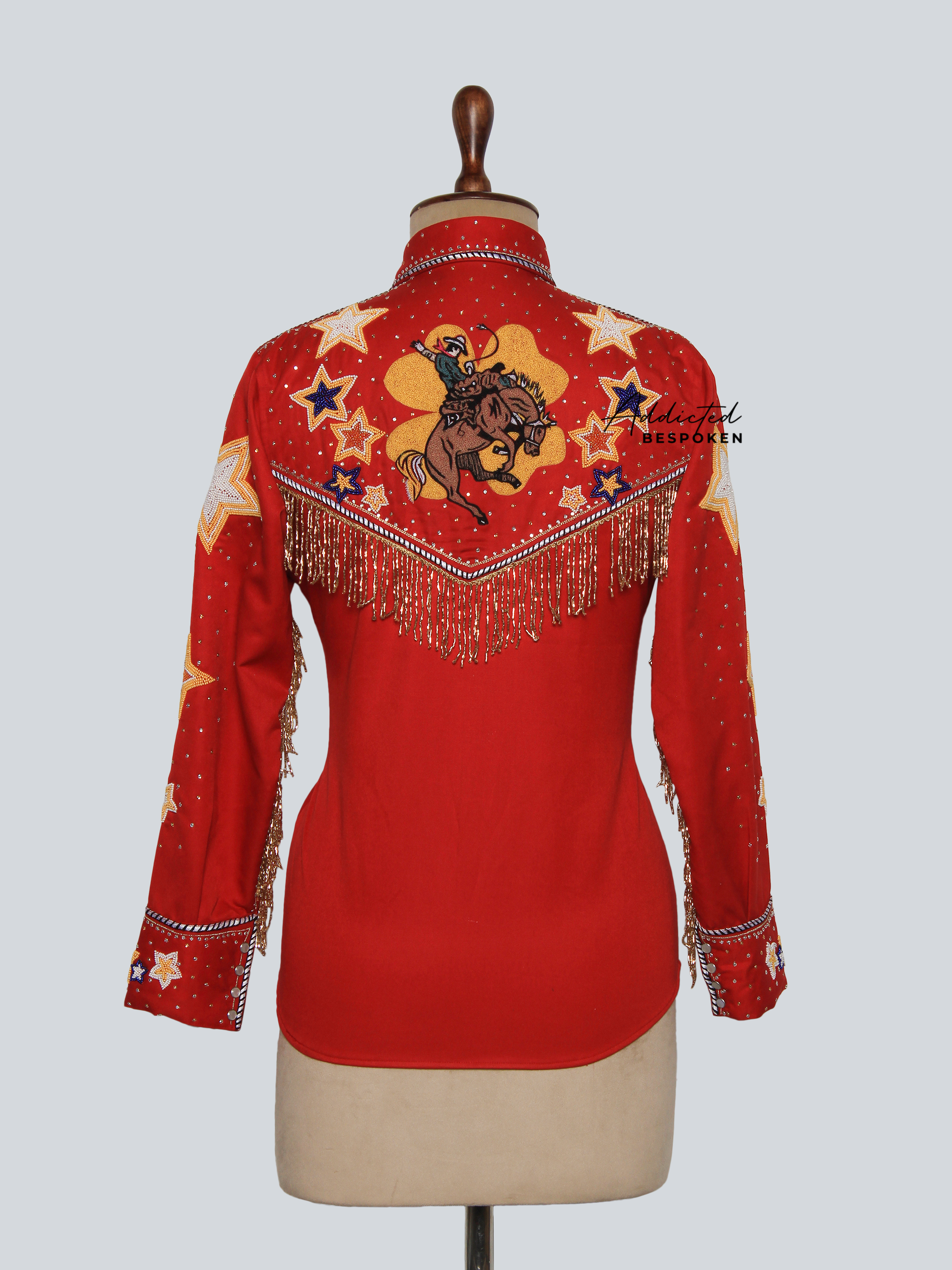 Starlit Rodeo Embroidered Western Shirt