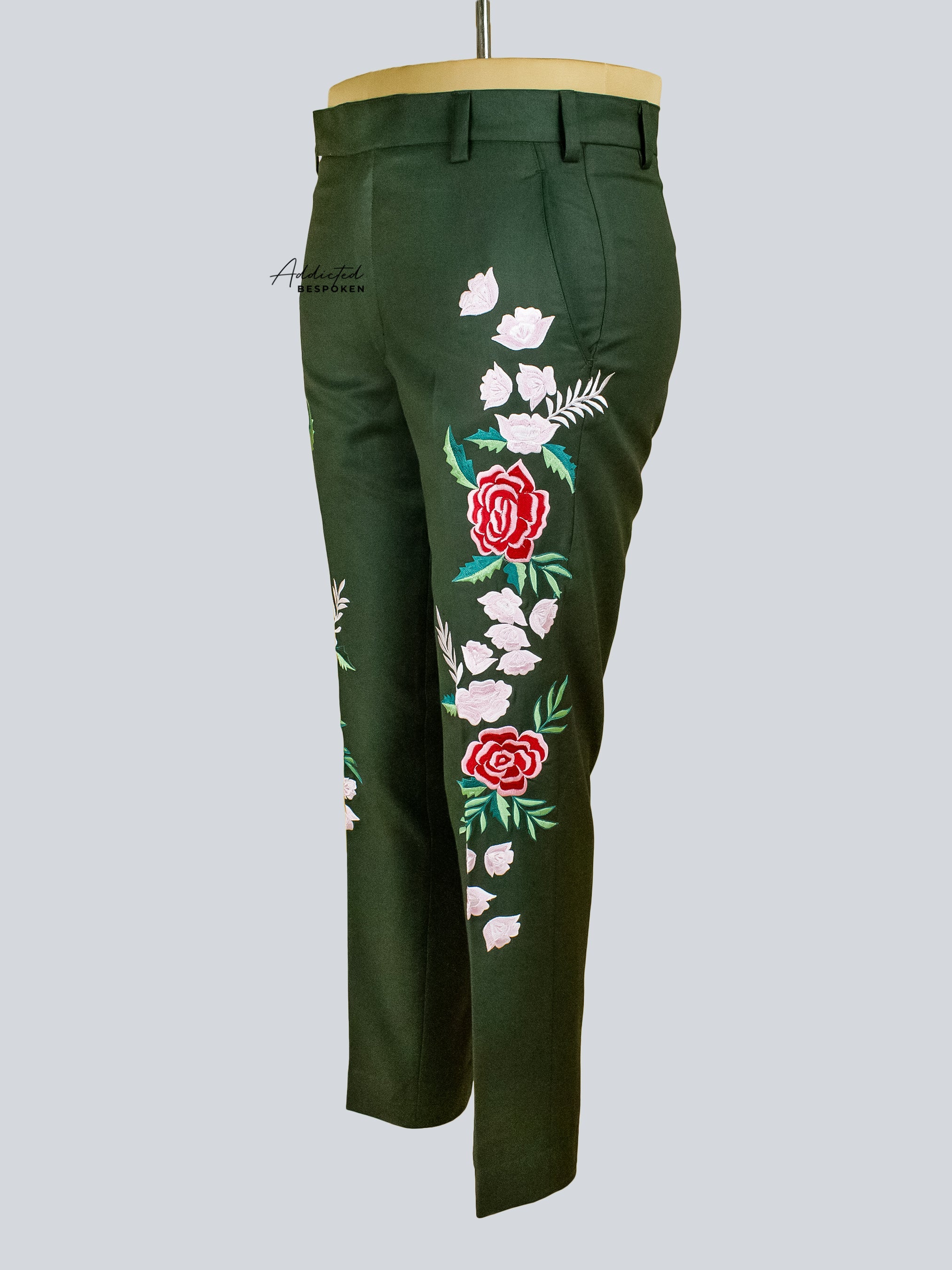 Floral Cocktail Elegance Suit Addicted Bespoken