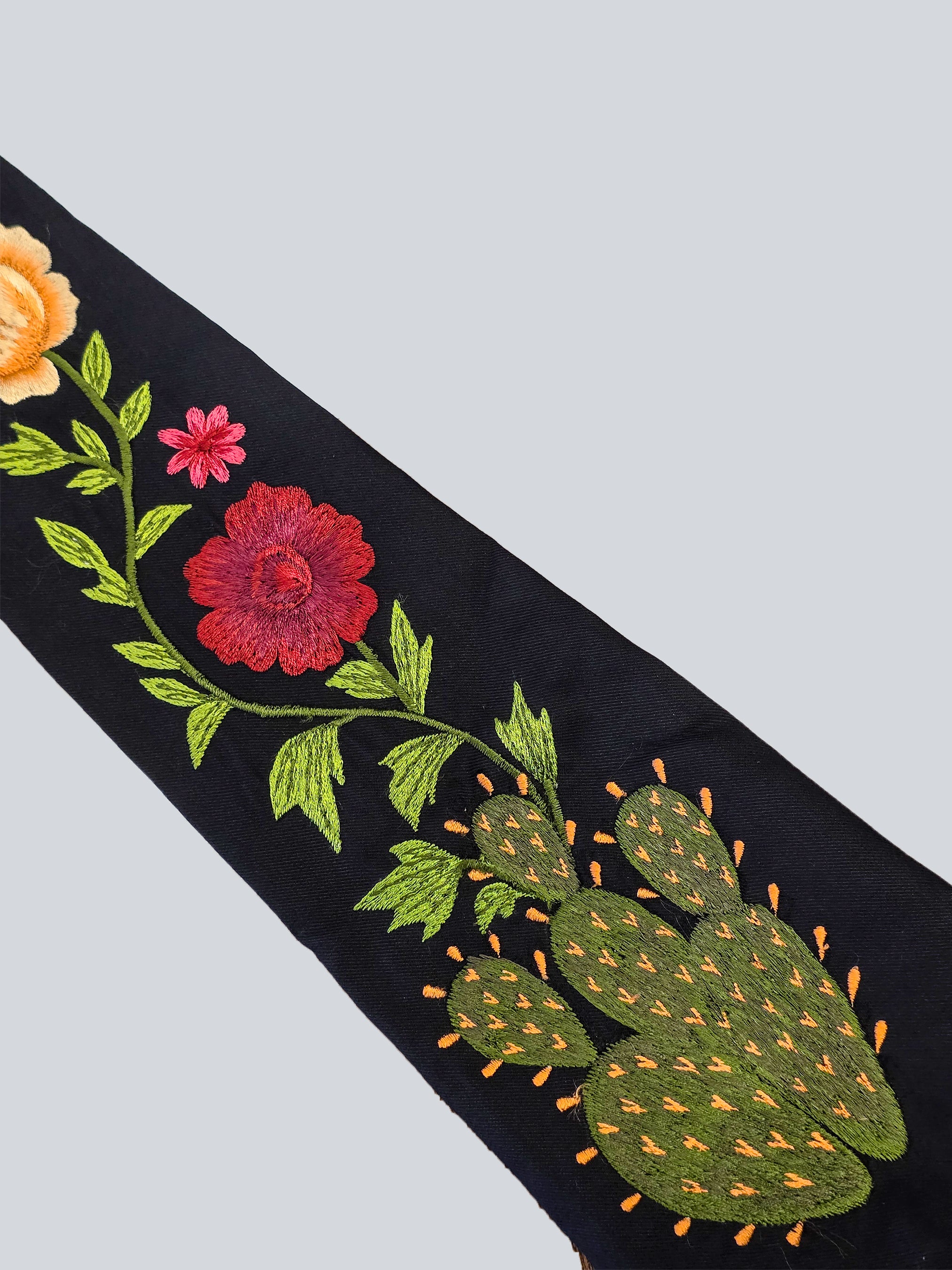Cactus Garden Floral Neck Tie