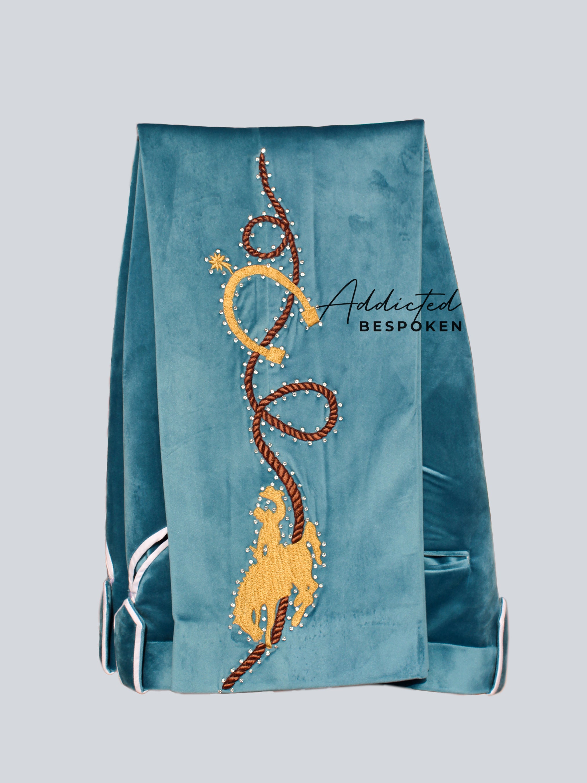 The Frontier Ballad: Rope & Star Embroidered Statement Suit