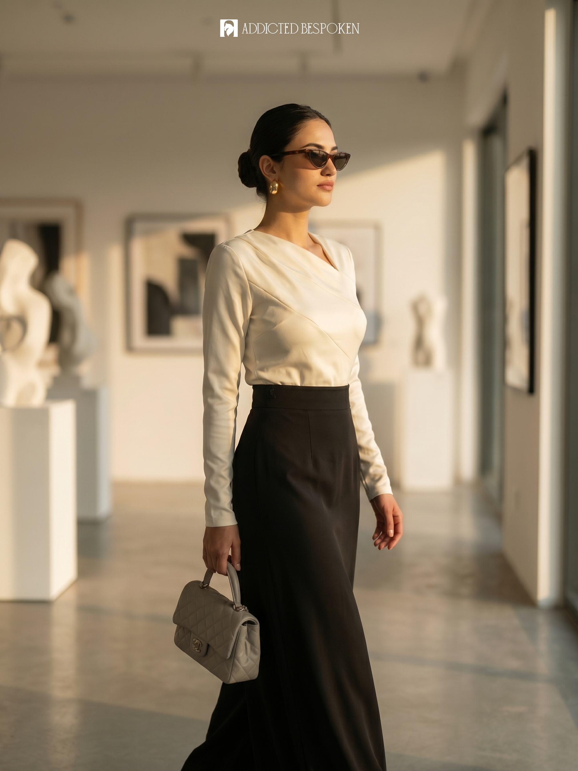 Chic Professional Maxi Dress Addicted Bespoken