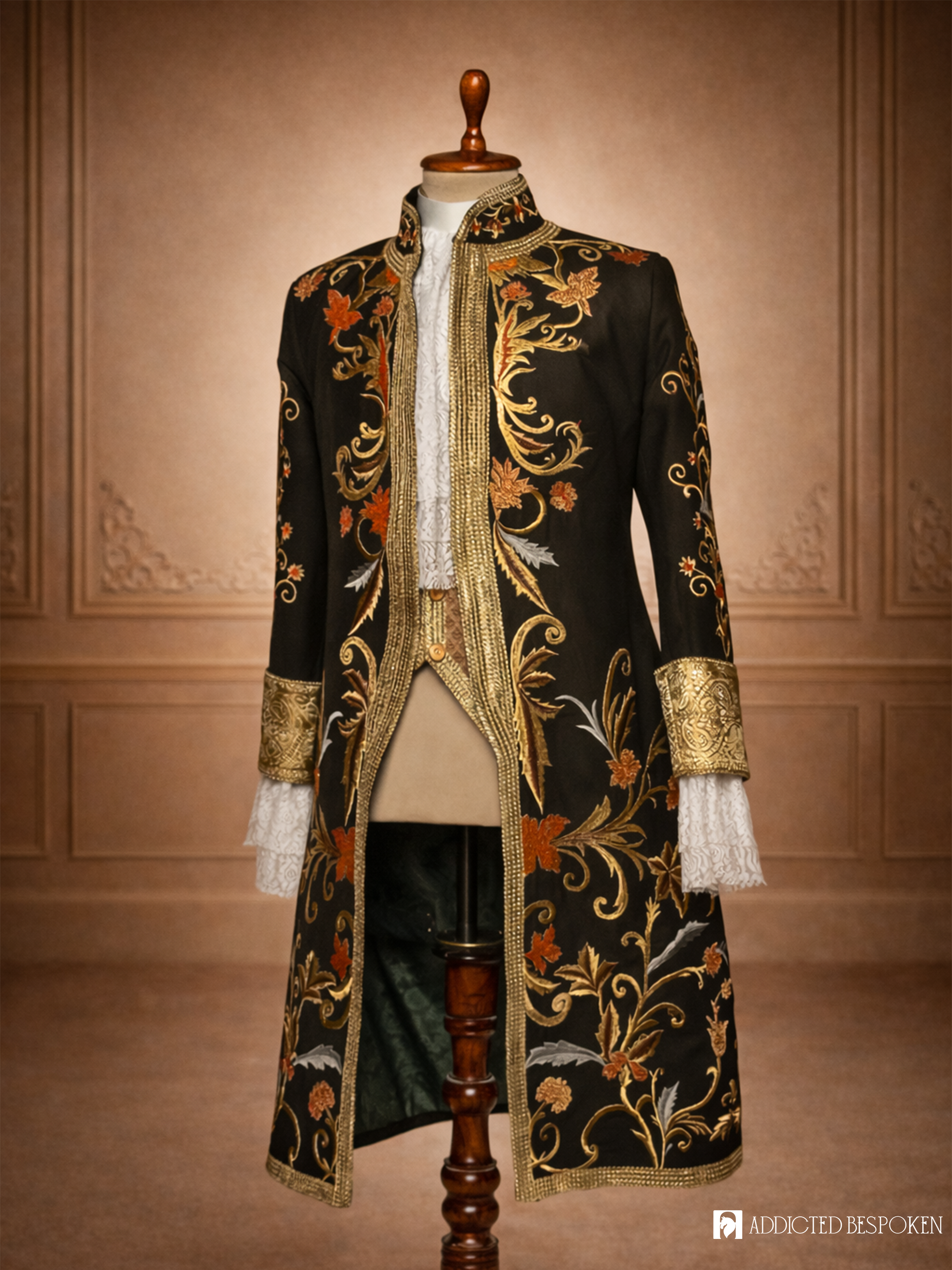 Victorian Rococo Luxury Suit Addicted Bespoken