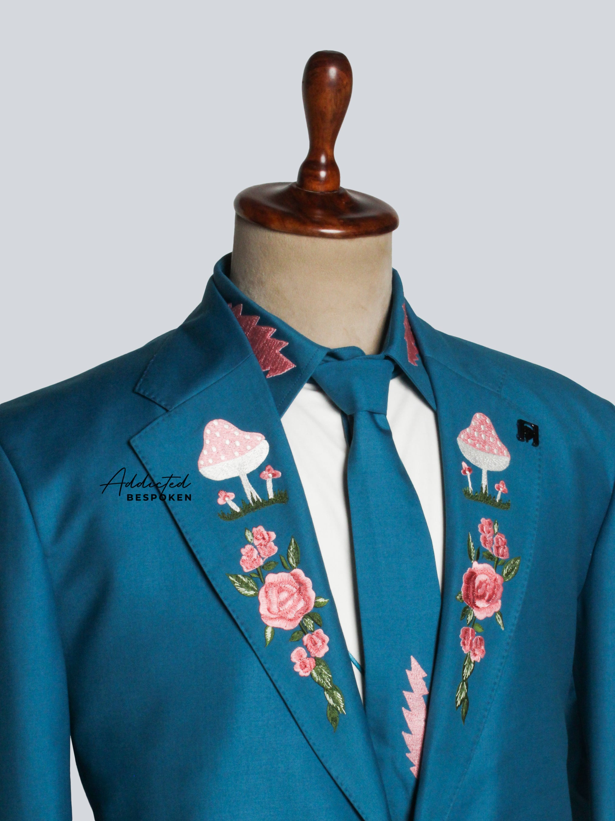 The Electric Bloom Floral Themed Suit (Copy) Addicted Bespoken