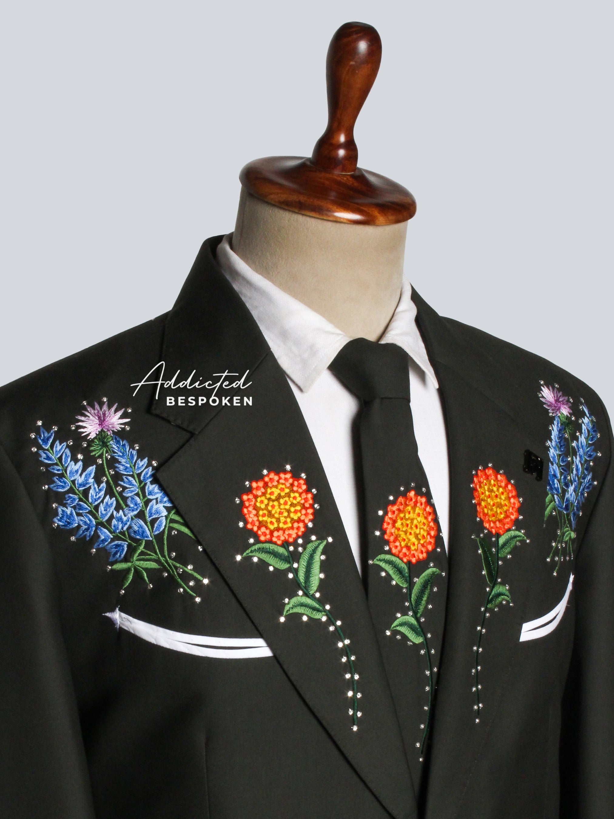 Desert Bloom Wilderness Spirit Embroidered Suit